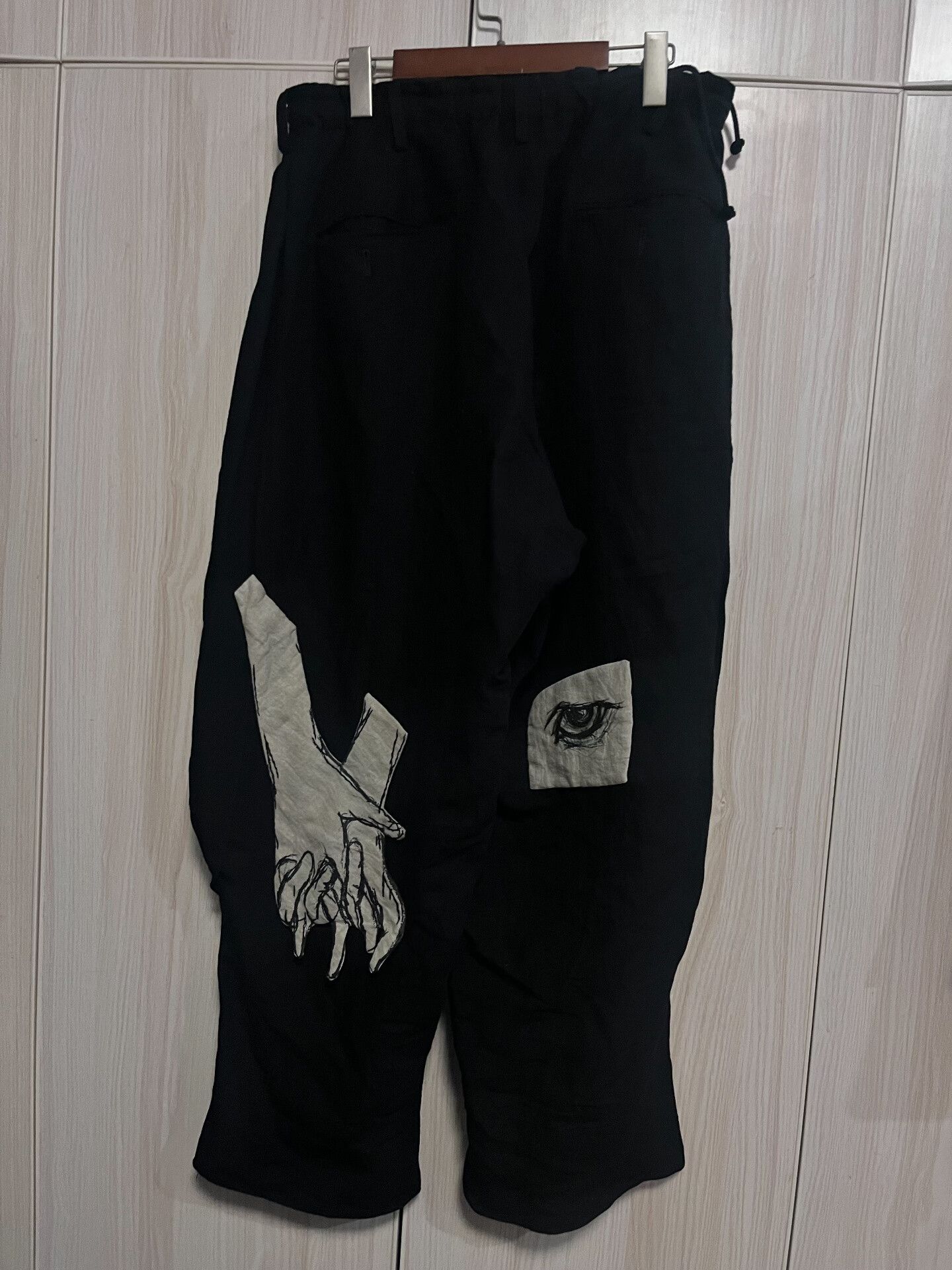 Yohji Yamamoto Yohji Yamamoto Black Pants with Unique Design Size US 28 / EU 44 - 4 Thumbnail