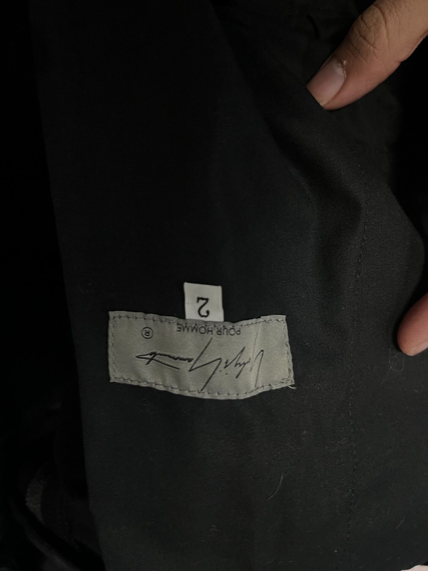 Yohji Yamamoto Yohji Yamamoto Black Pants with Unique Design Size US 28 / EU 44 - 5 Thumbnail