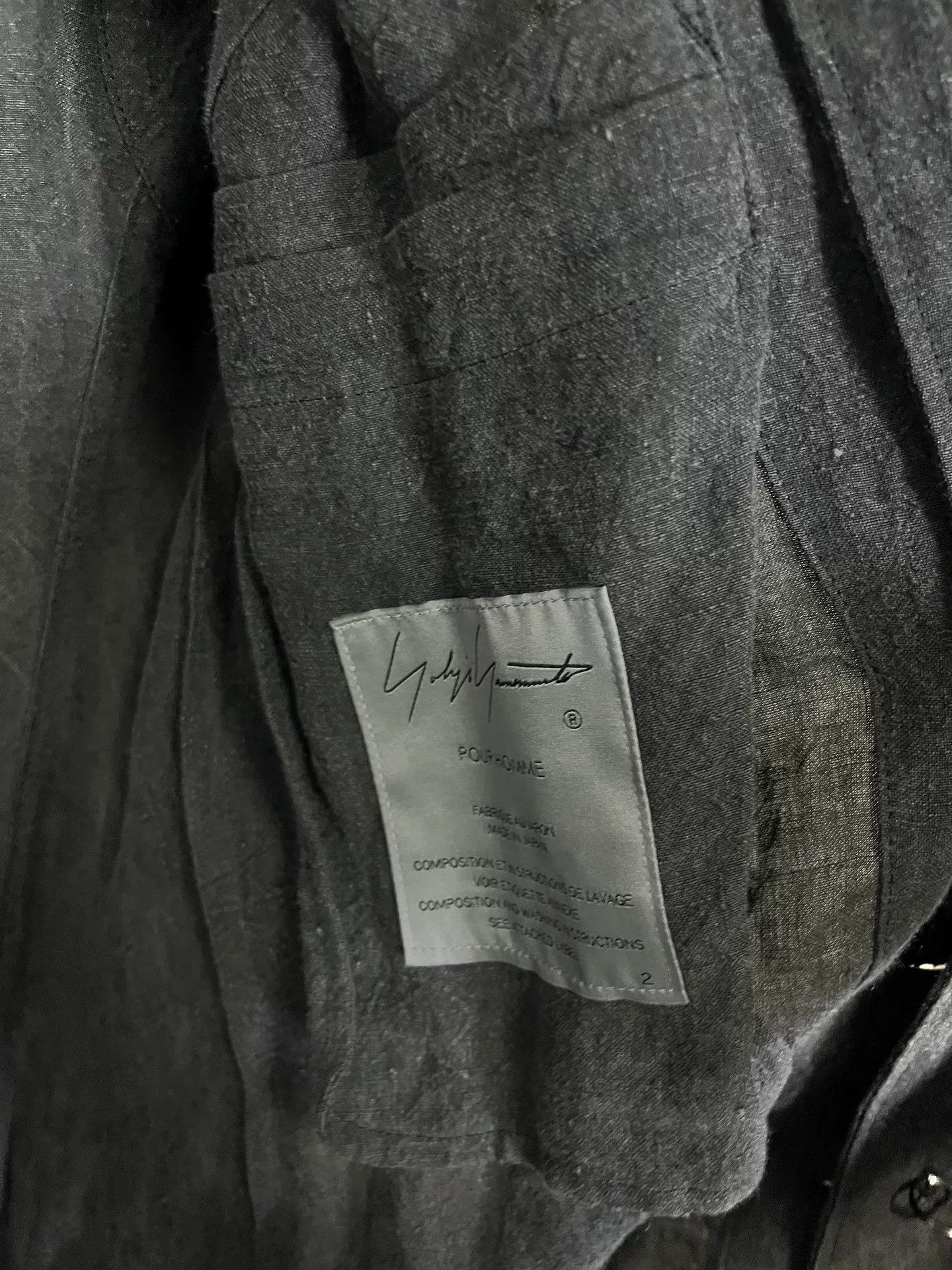 Yohji Yamamoto Yohji Yamamoto Deconstructed Eyeball Coat Size US M / EU 48-50 / 2 - 5 Thumbnail
