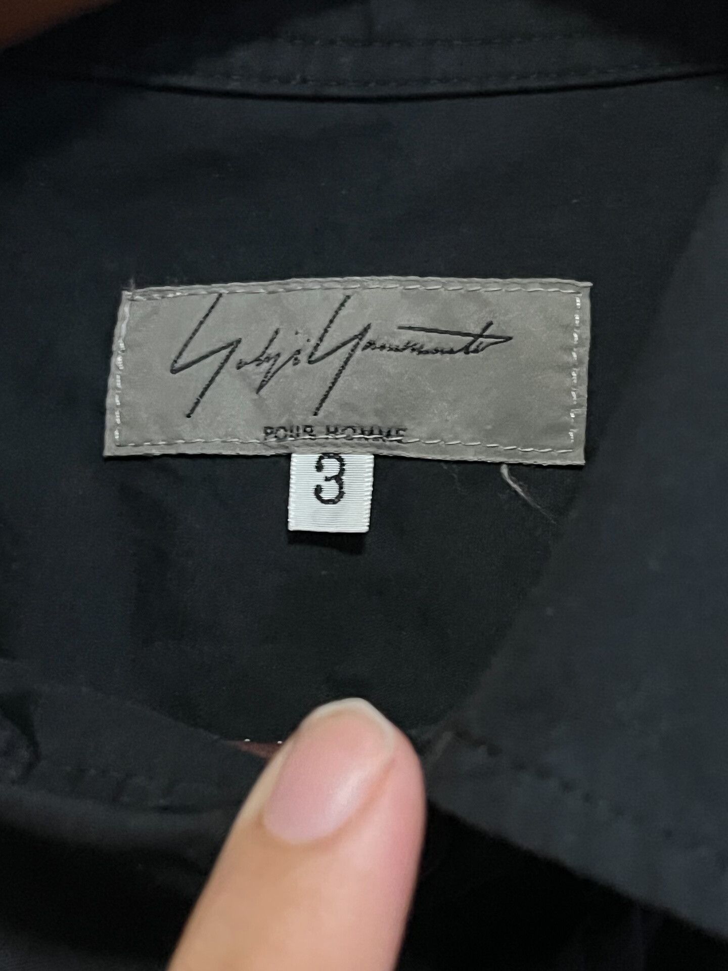 Yohji Yamamoto Yohji Yamamoto Zip Shirt Size 3 Size US L / EU 52-54 / 3 - 2 Thumbnail