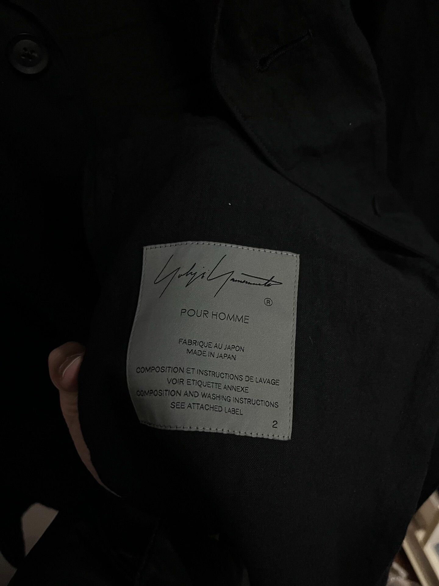 Yohji Yamamoto Yohji Yamamoto Homme Frayed Jacket Size US M / EU 48-50 / 2 - 5 Thumbnail