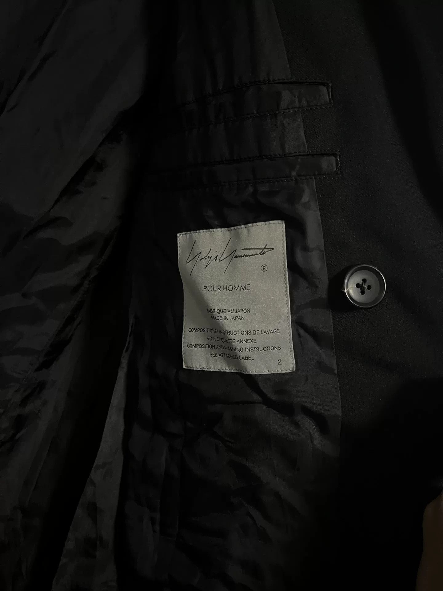 Yohji Yamamoto Yohji Yamamoto Statement Coat 22AW Size US M / EU 48-50 / 2 - 3 Thumbnail