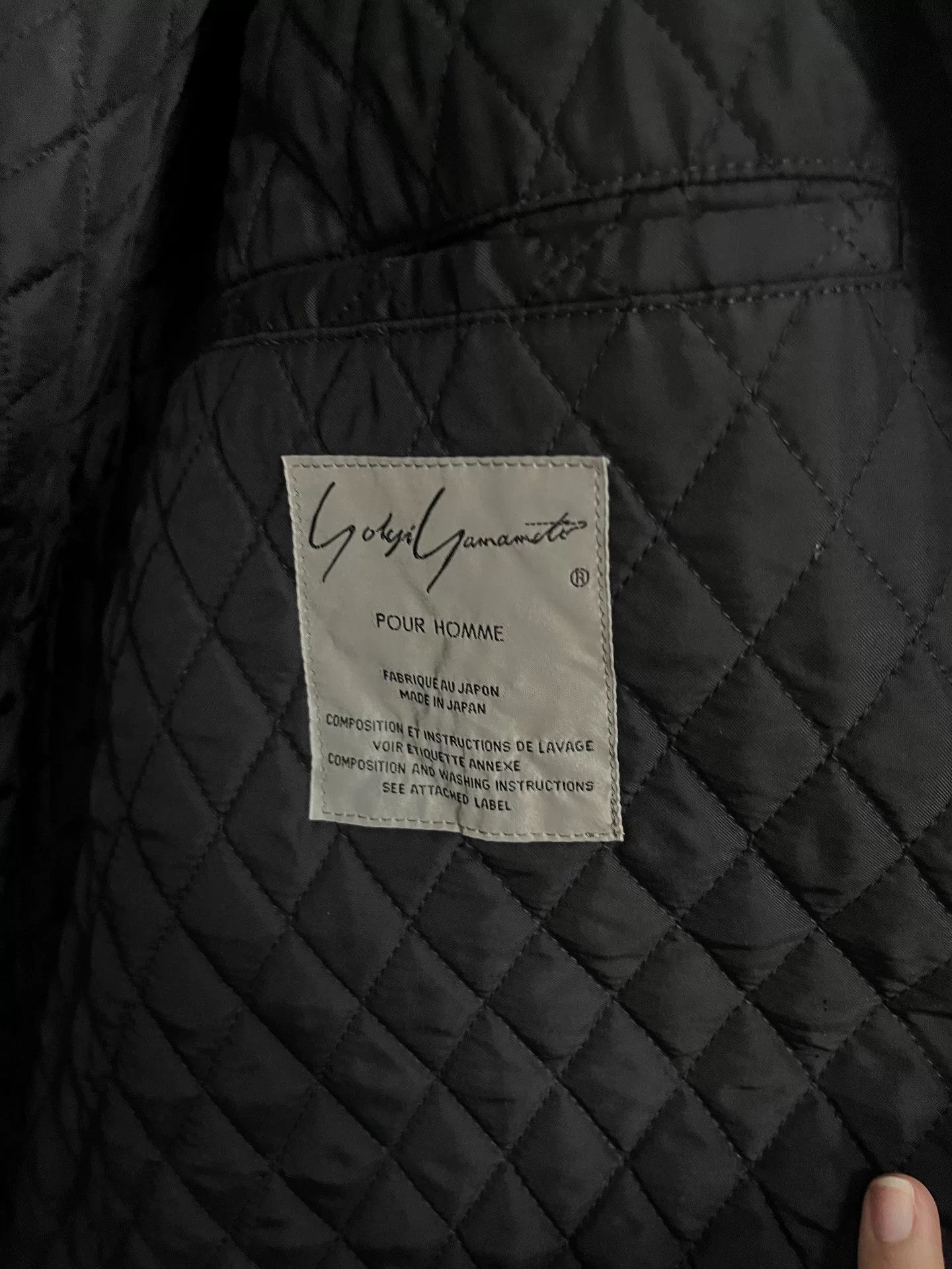 Yohji Yamamoto Yohji Yamamoto Replica Leather Jacket Size US M / EU 48-50 / 2 - 3 Thumbnail