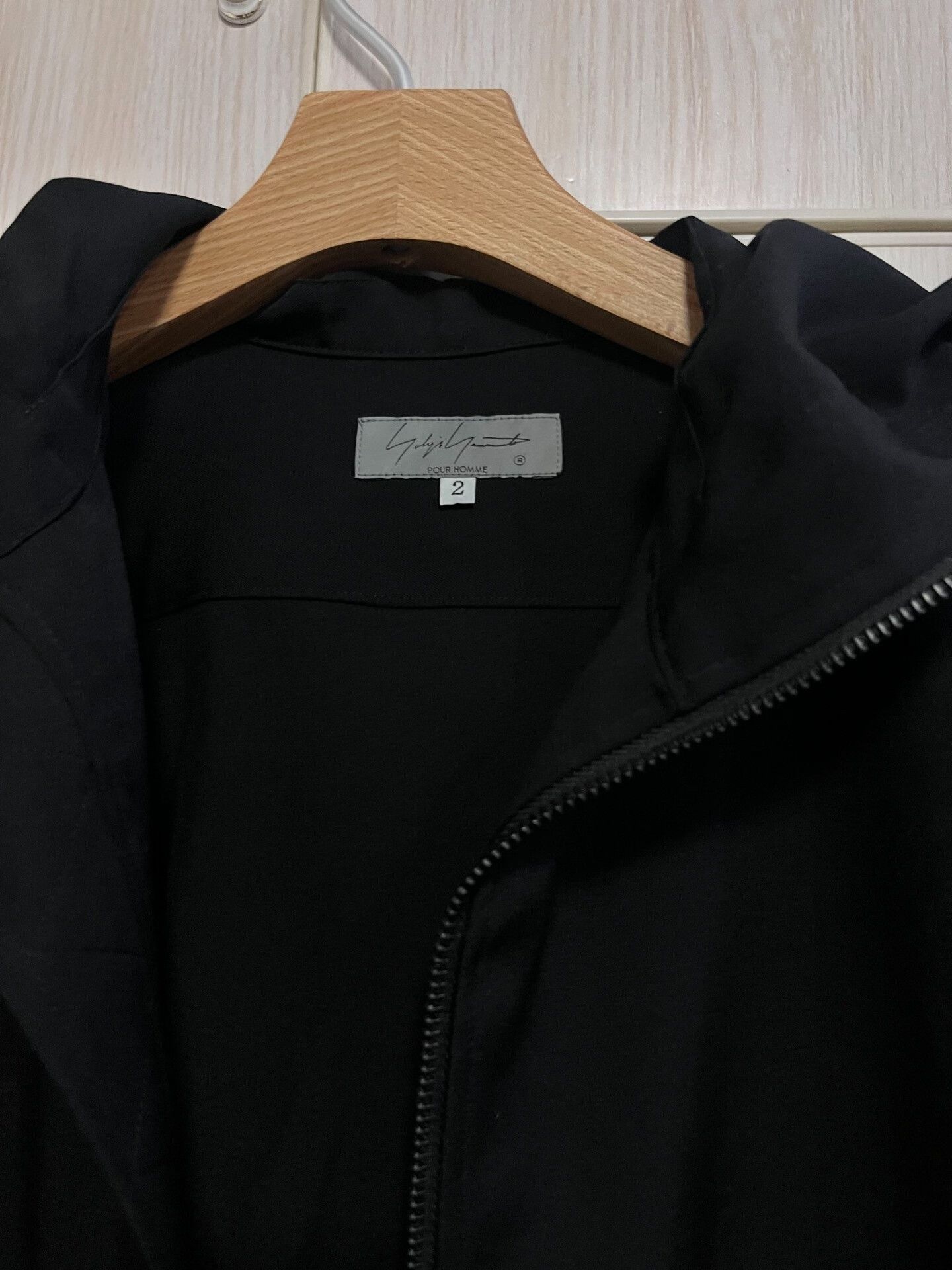 Yohji Yamamoto Yohji Yamamoto Zipper Hoodie Jacket Size US M / EU 48-50 / 2 - 5 Thumbnail