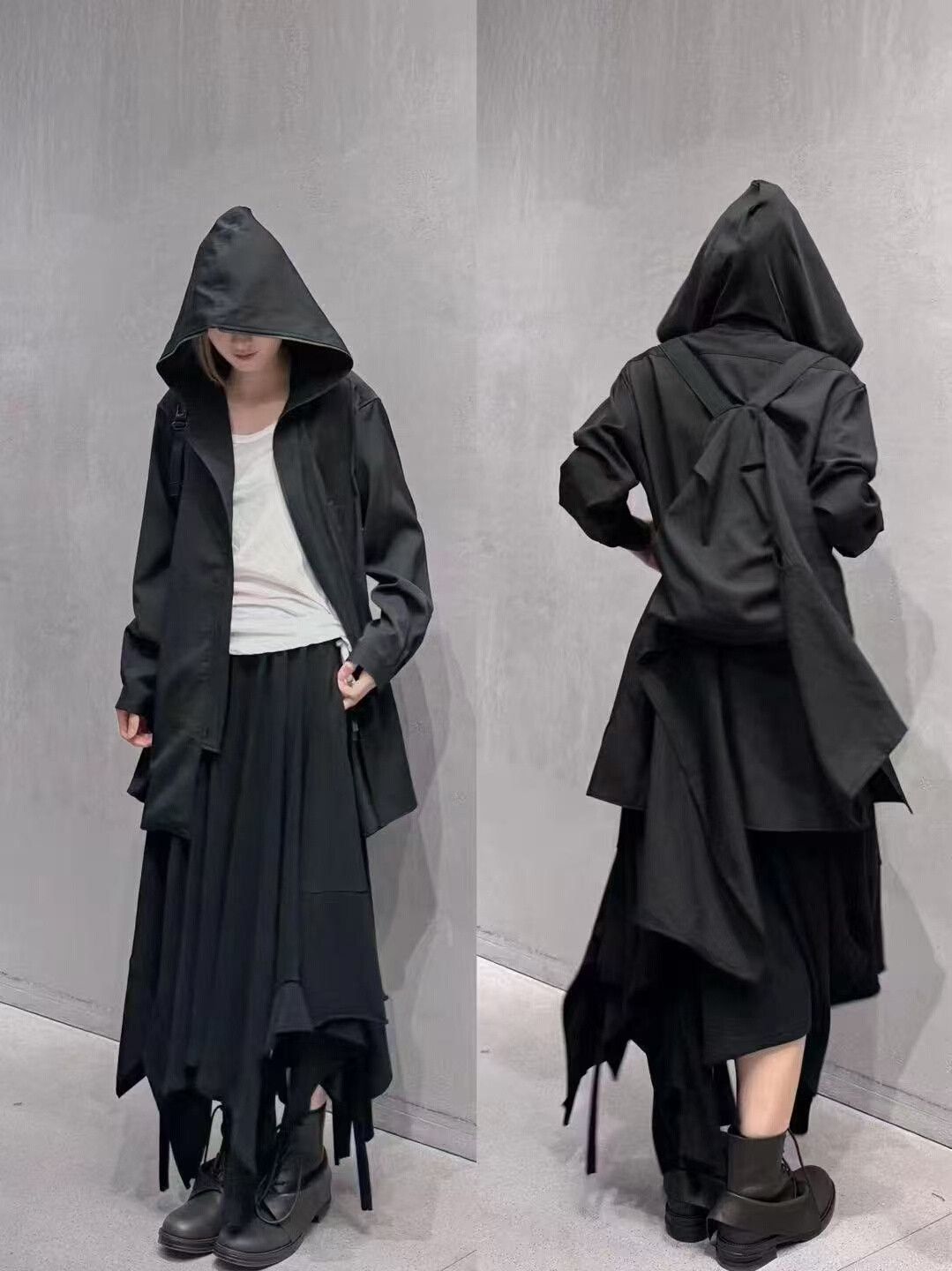 Yohji Yamamoto Yohji Yamamoto Zipper Hoodie Jacket Size US M / EU 48-50 / 2 - 7 Thumbnail