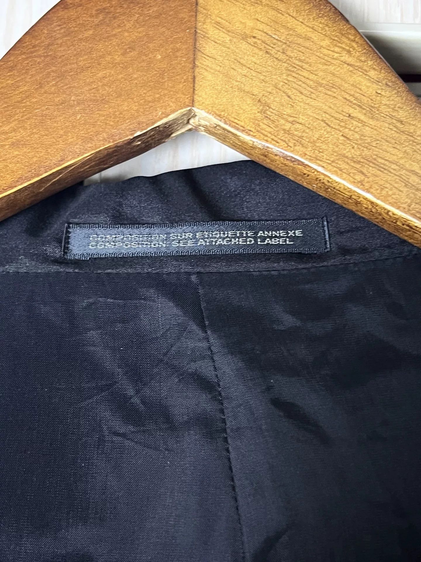 Yohji Yamamoto Yohji Yamamoto Black Suited Jacket Size US M / EU 48-50 / 2 - 7 Thumbnail