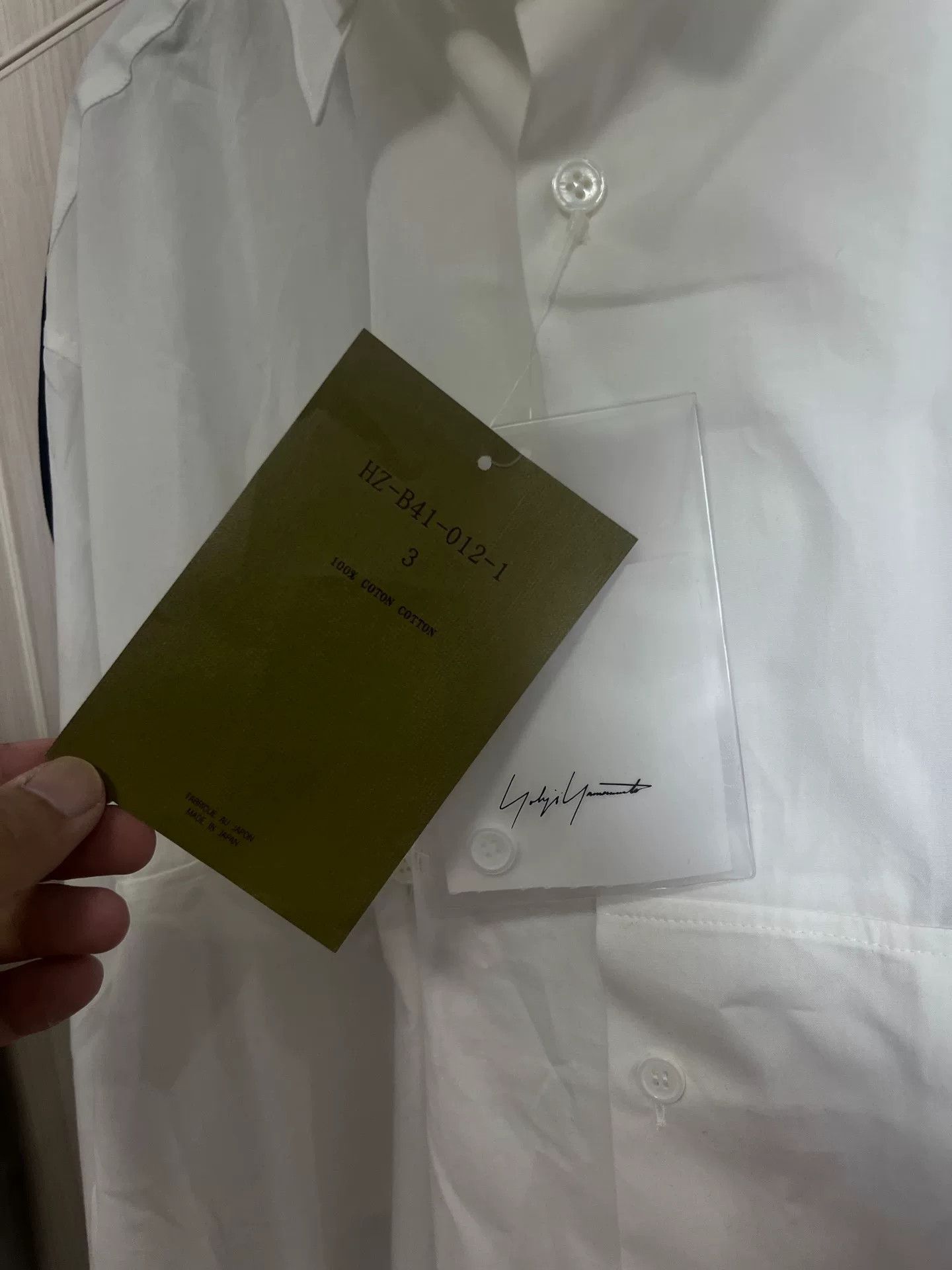 Yohji Yamamoto Yohji Yamamoto Triple Collar Shirt Size US L / EU 52-54 / 3 - 3 Thumbnail