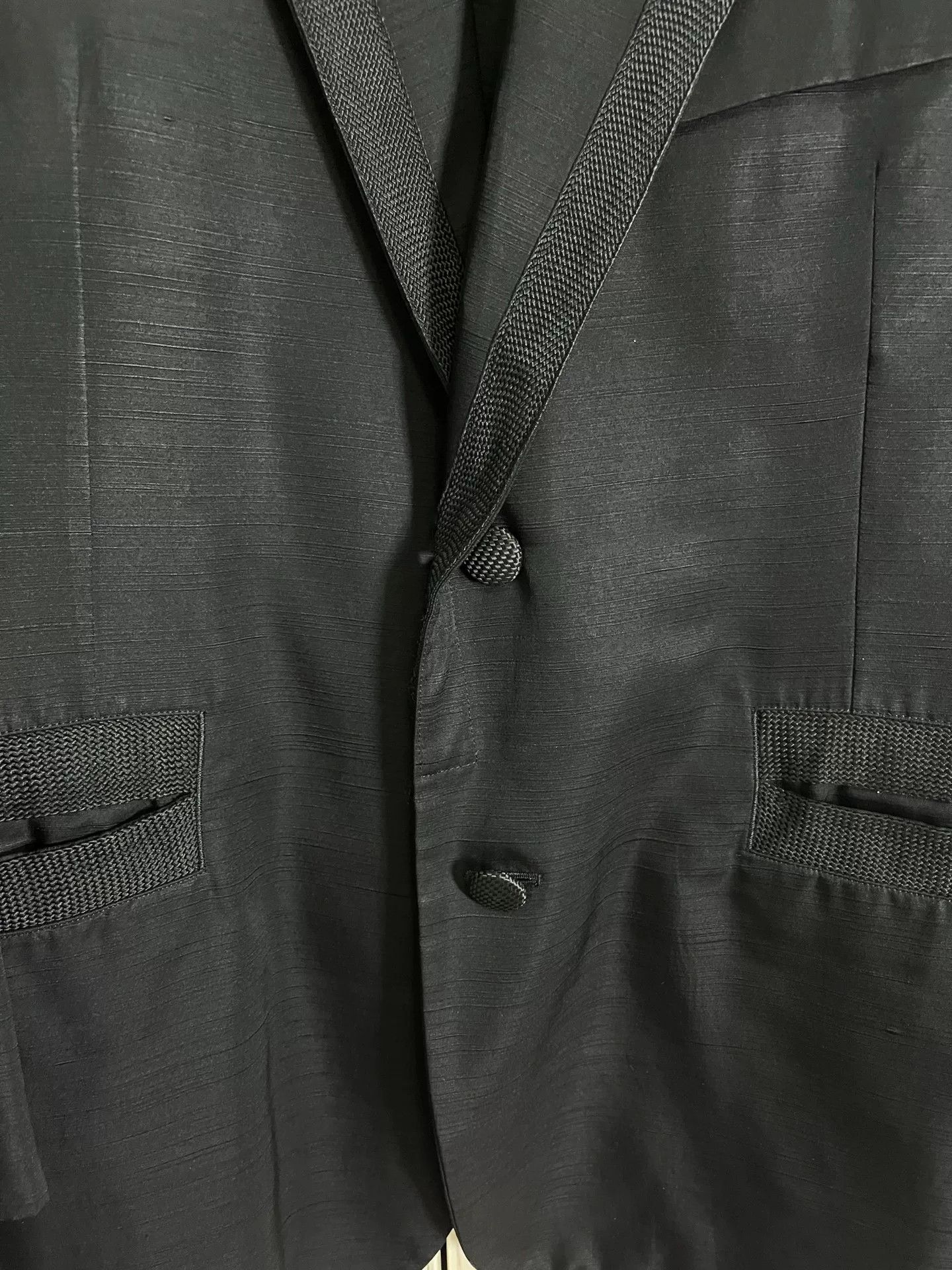 Yohji Yamamoto Yohji Yamamoto Black Jacket Size 2 Size US M / EU 48-50 / 2 - 2 Thumbnail