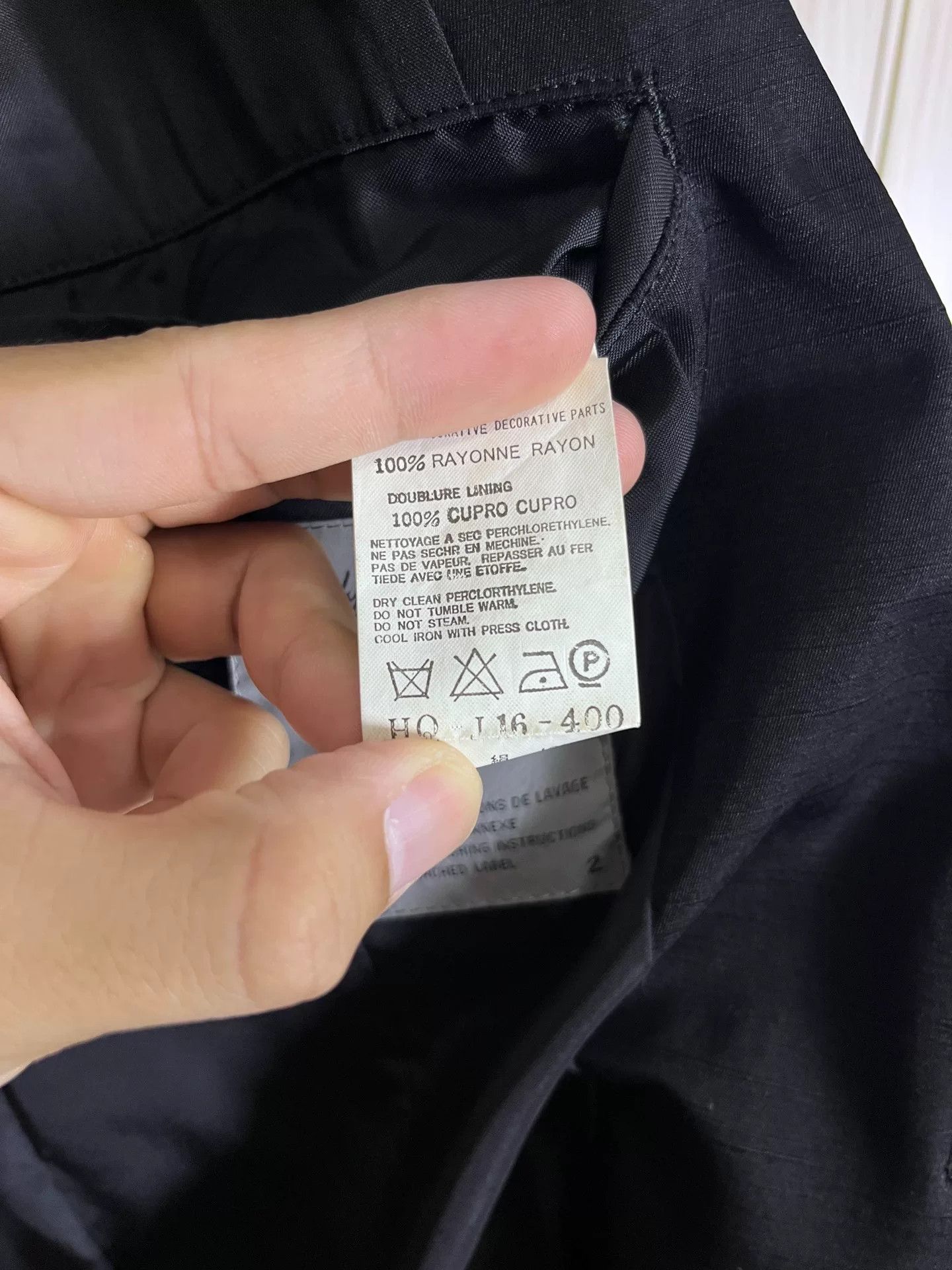 Yohji Yamamoto Yohji Yamamoto Black Jacket Size 2 Size US M / EU 48-50 / 2 - 8 Thumbnail