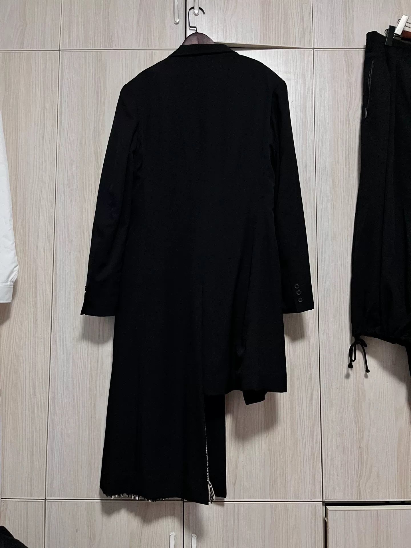 Yohji Yamamoto Yohji Yamamoto Double-Breasted Coat Size XL / US 12-14 / IT 48-50 - 4 Thumbnail