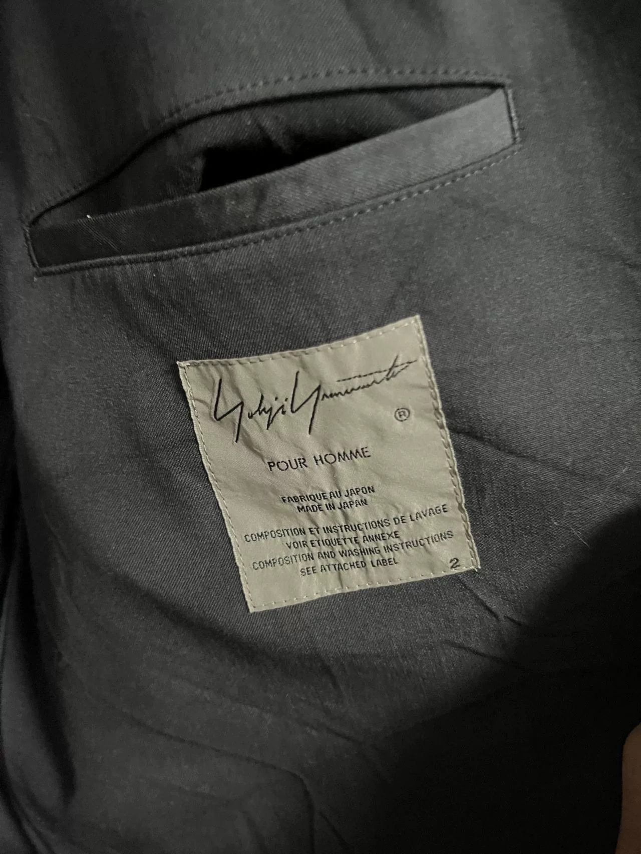 Yohji Yamamoto Yohji Yamamoto Double Layered Coat Size US M / EU 48-50 / 2 - 3 Thumbnail