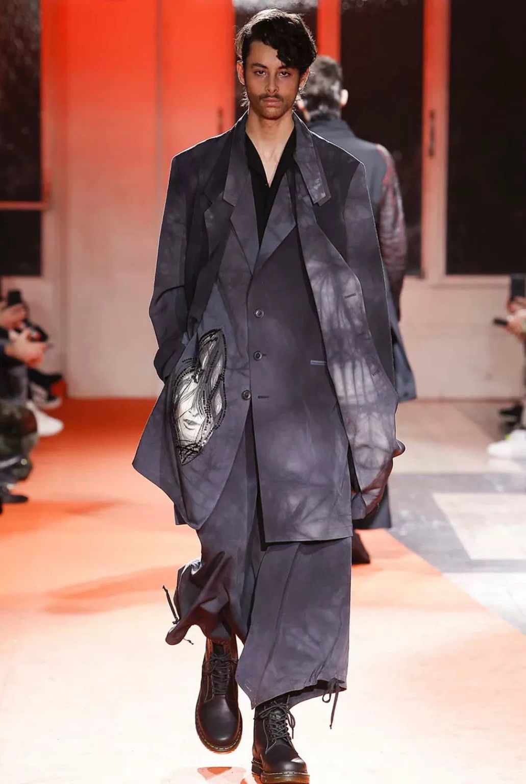 Yohji Yamamoto Yohji Yamamoto Double Layered Coat Size US M / EU 48-50 / 2 - 4 Thumbnail