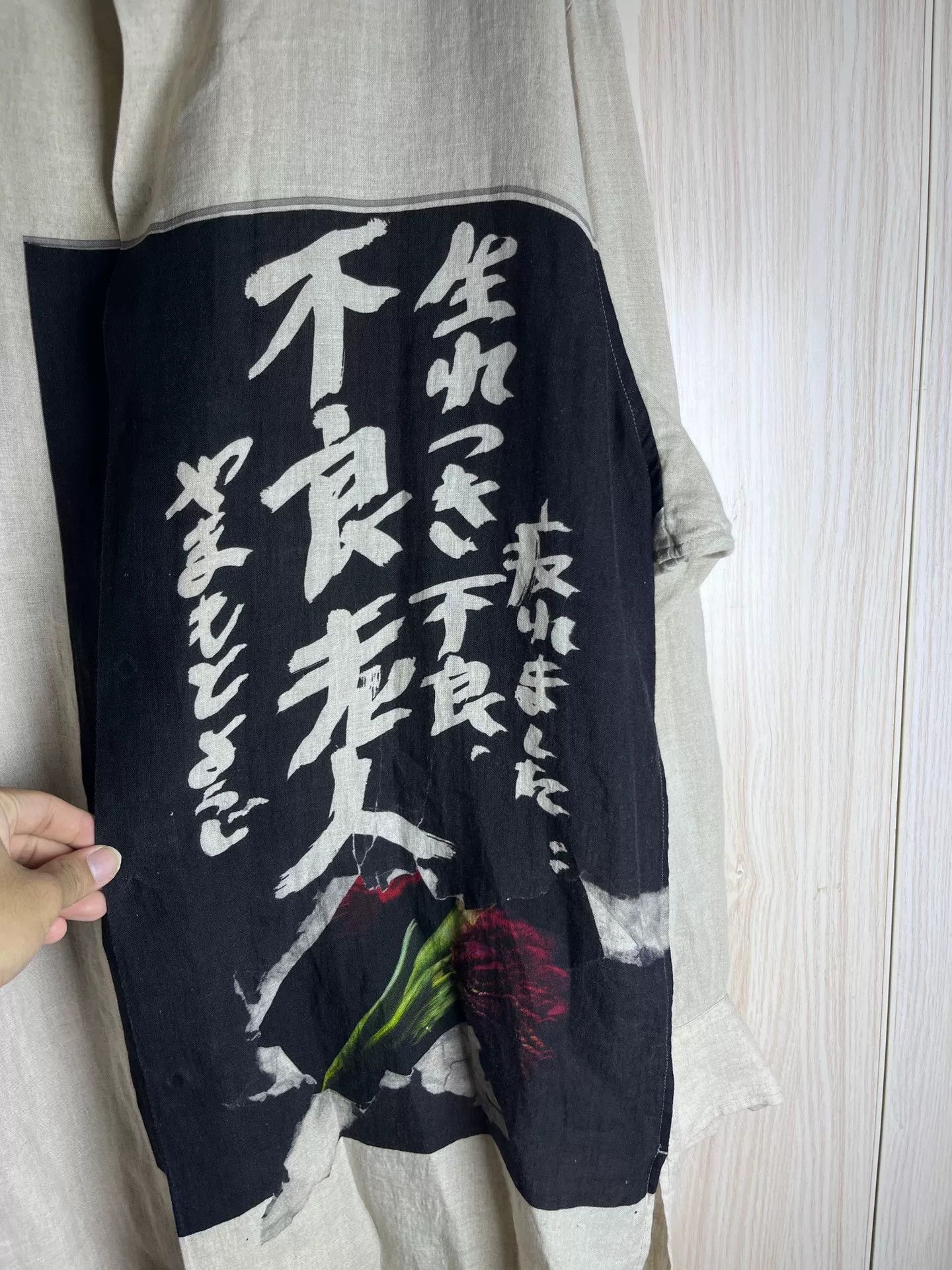 Yohji Yamamoto Yohji Yamamoto Linen Shirt Spring 19 Size US M / EU 48-50 / 2 - 2 Thumbnail