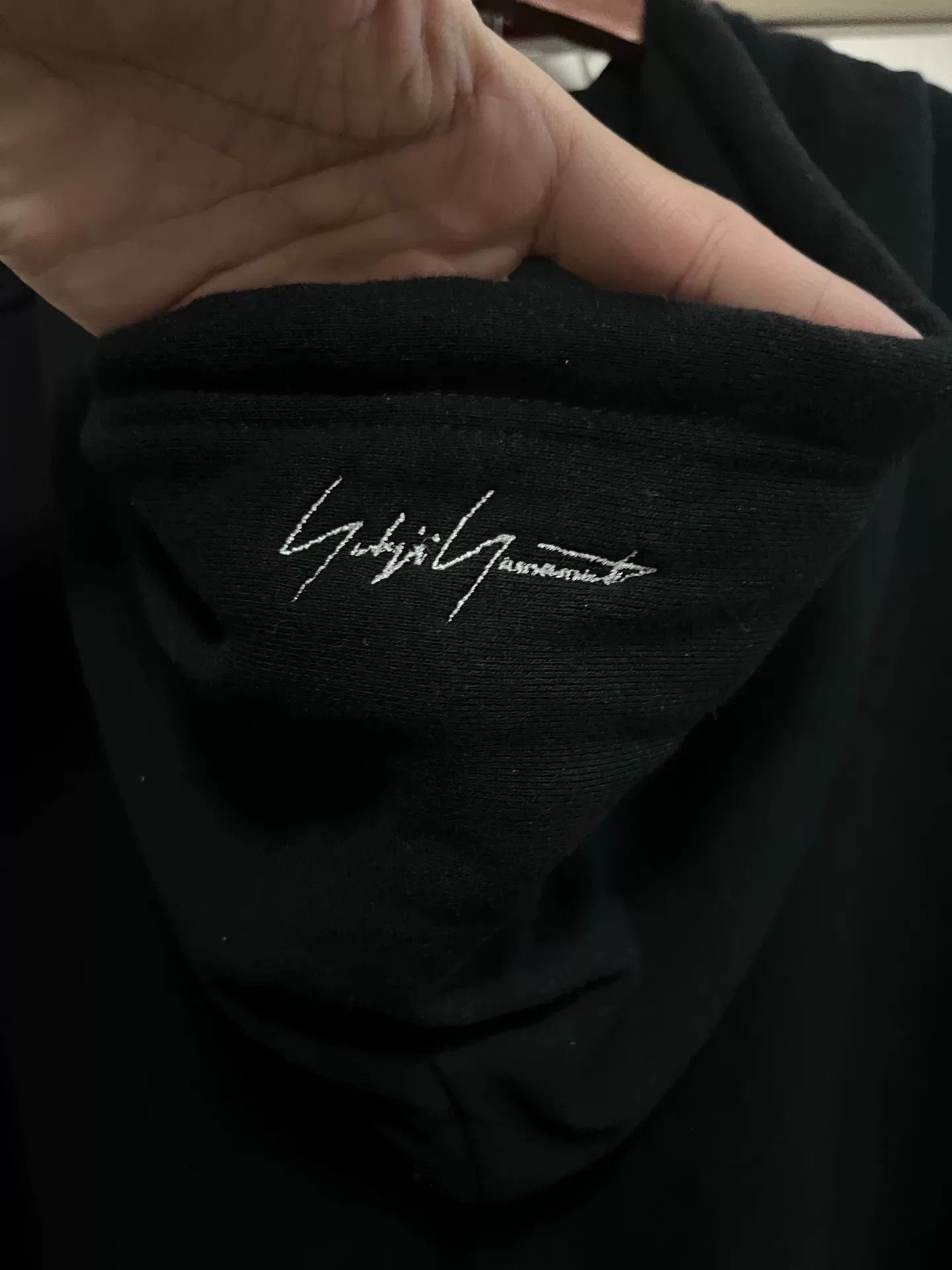 Yohji Yamamoto Yohji Yamamoto Black Hoodie Size US S / EU 44-46 / 1 - 4 Thumbnail
