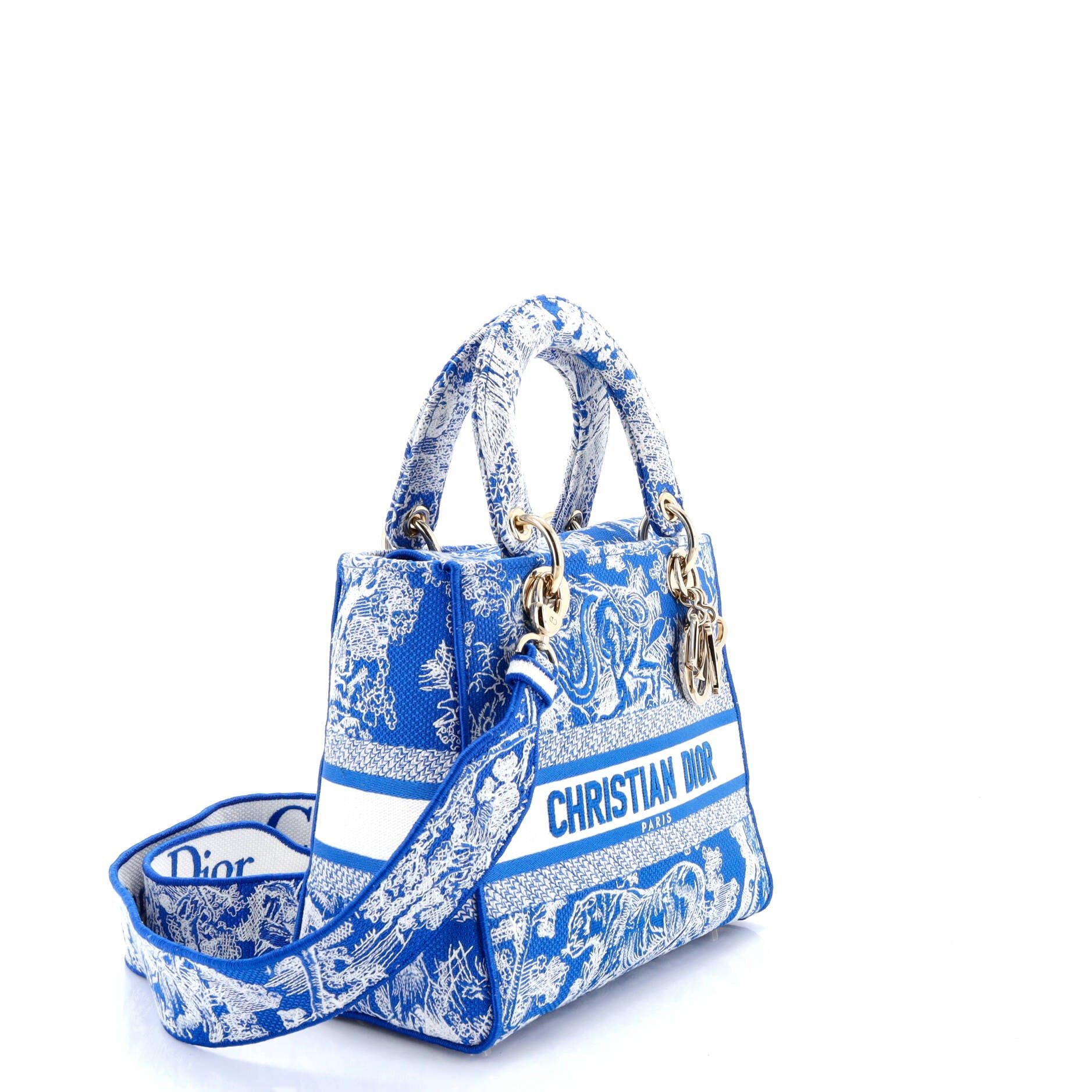 Dior Toile de Jouy Lady D-Lite Bag Size ONE SIZE - 2 Thumbnail