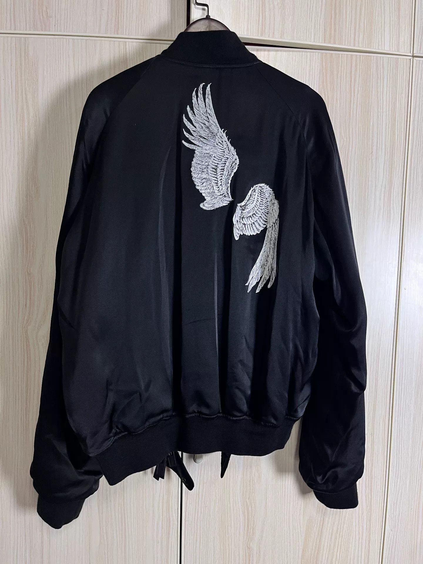 Yohji Yamamoto Yohji Yamamoto Silk Jacket Wing Design Size US L / EU 52-54 / 3 - 3 Thumbnail