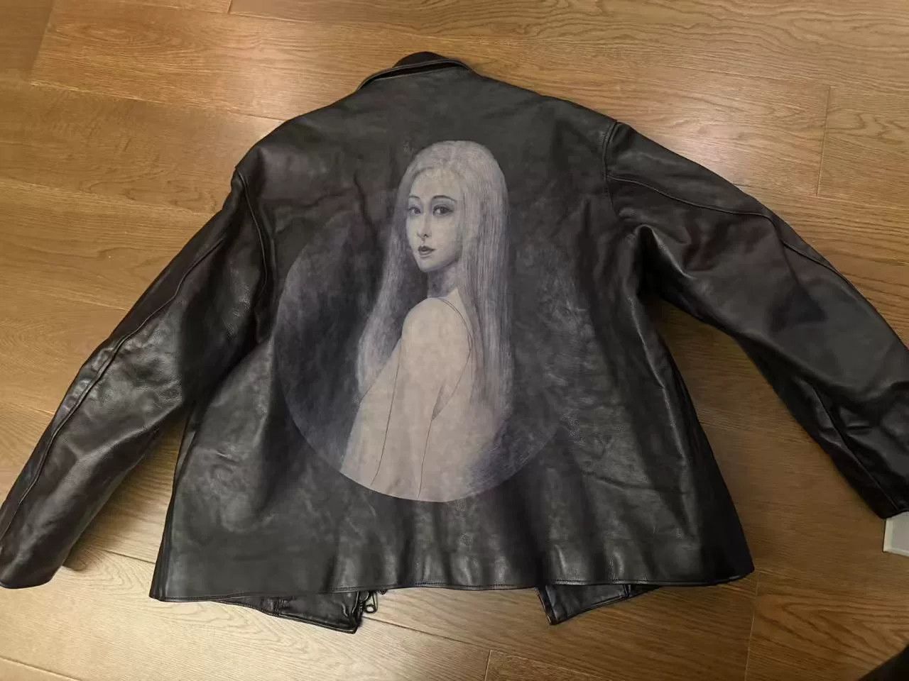 Yohji Yamamoto Yohji Yamamoto Black Leather Jacket Size US L / EU 52-54 / 3 - 2 Thumbnail
