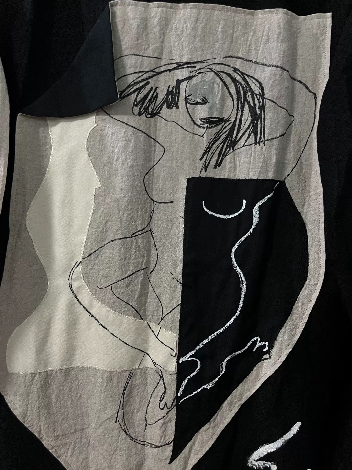 Yohji Yamamoto Yohji Yamamoto Graphic Print Jacket Size US M / EU 48-50 / 2 - 4 Thumbnail