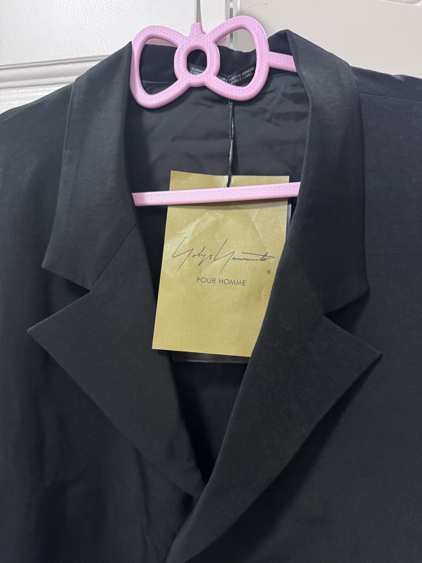 Yohji Yamamoto Yohji Yamamoto Black Jacket for Women Size XL / US 12-14 / IT 48-50 - 3 Thumbnail