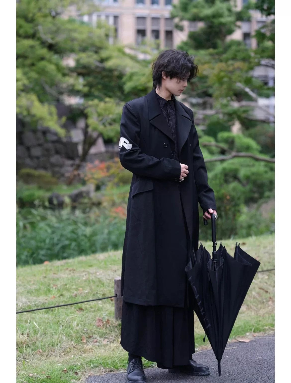 Yohji Yamamoto Yohji Yamamoto Embroidered Raven Jacket Size XL / US 12-14 / IT 48-50 - 8 Thumbnail