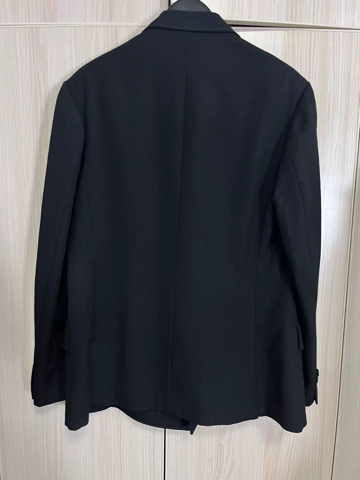 Yohji Yamamoto Yohji Yamamoto Double-Breasted Suit Jacket Size US L / EU 52-54 / 3 - 2 Thumbnail
