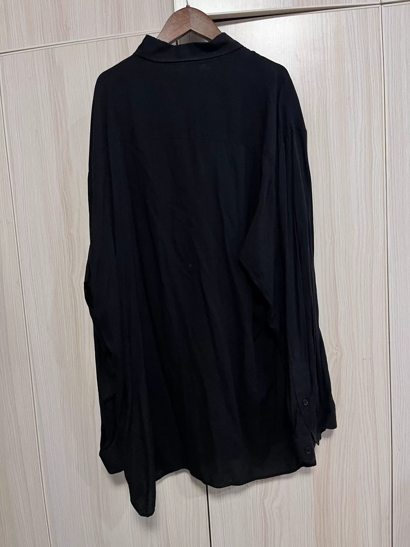 Yohji Yamamoto Yohji Yamamoto Synthetic Silk Shirt Size XL / US 12-14 / IT 48-50 - 2 Thumbnail