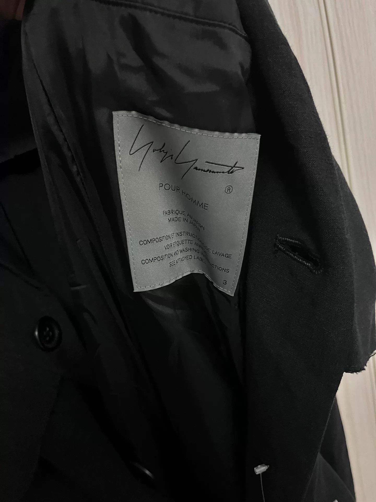 Yohji Yamamoto Yohji Yamamoto Black Mushroom Coat Size US L / EU 52-54 / 3 - 4 Thumbnail