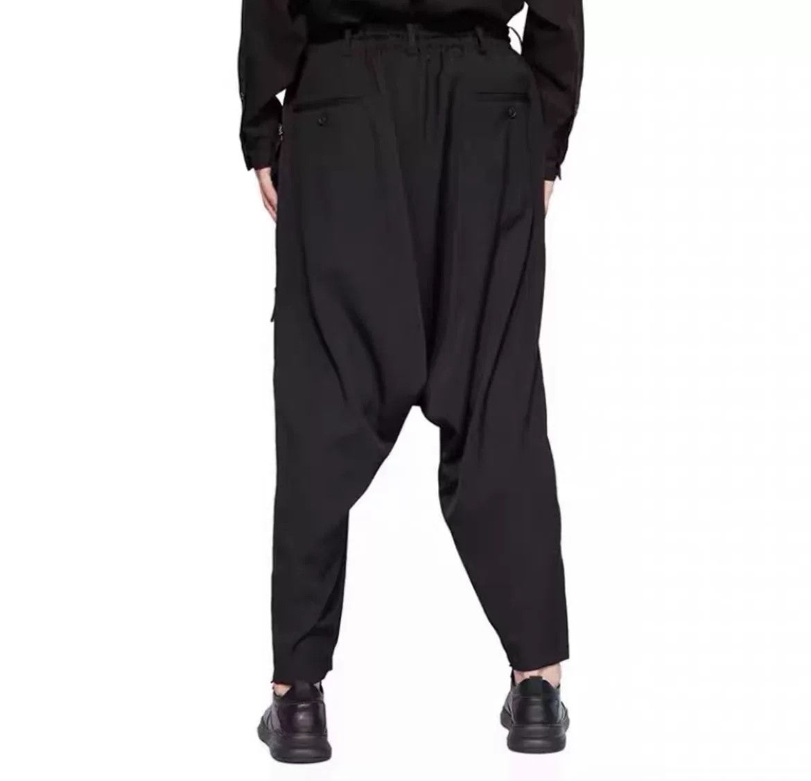 Yohji Yamamoto Yohji Yamamoto Zippered Wool Pants Size US 26 / EU 42 - 7 Thumbnail