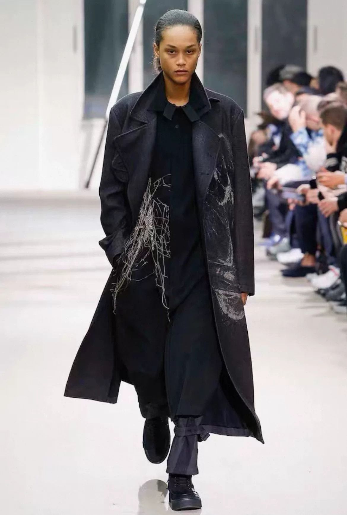 Yohji Yamamoto Yohji Yamamoto Military Style Coat Size US L / EU 52-54 / 3 - 6 Thumbnail