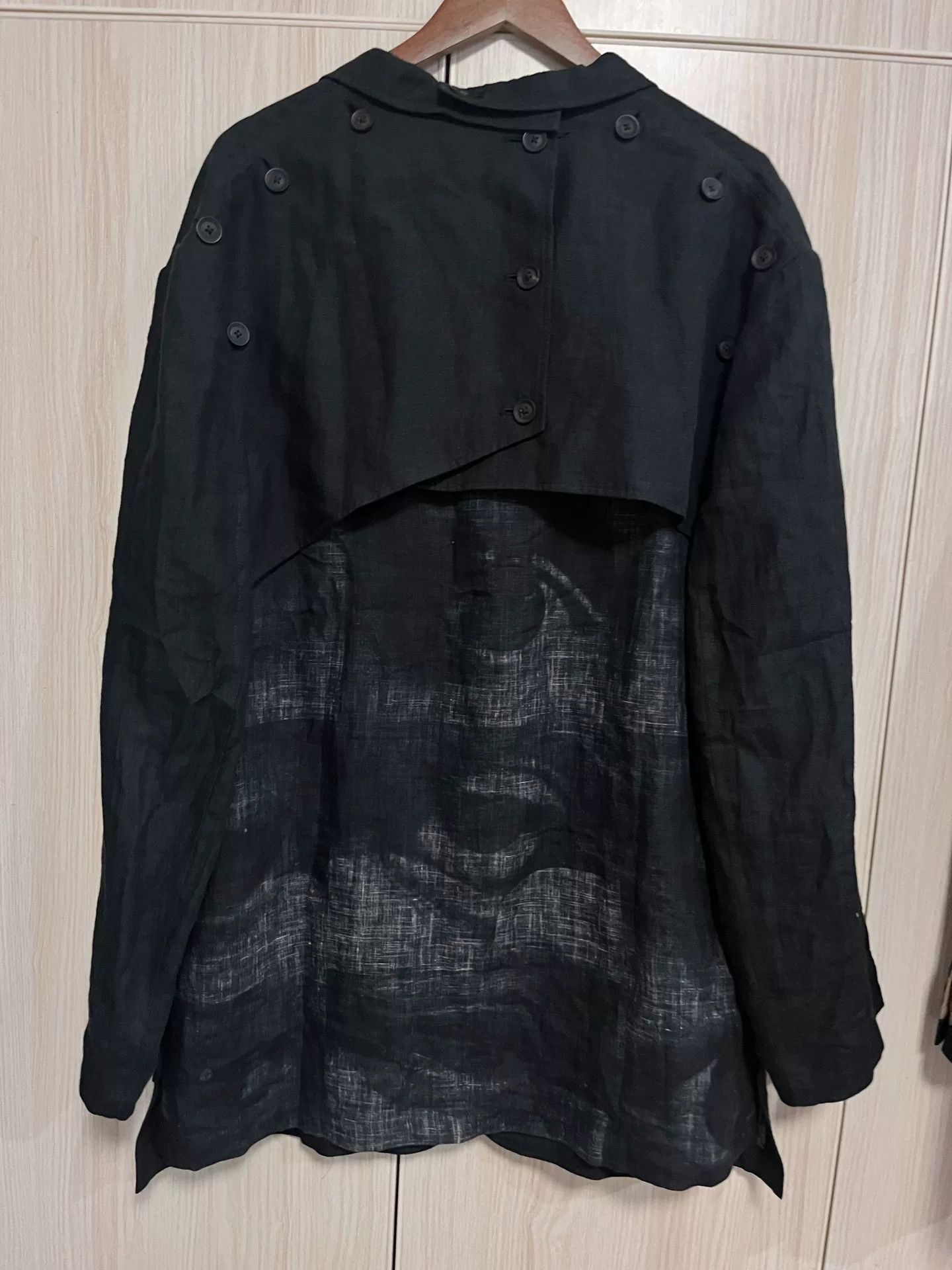 Yohji Yamamoto Yohji Yamamoto Eyeball Jacket Sz 4 Size US XL / EU 56 / 4 - 2 Thumbnail