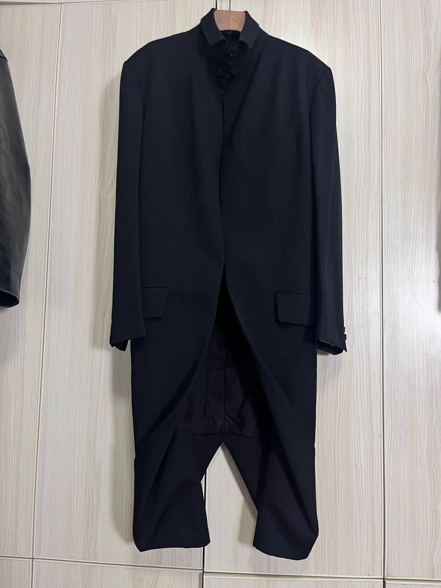 Yohji Yamamoto Yohji Yamamoto Black Tailcoat Coat Size US M / EU 48-50 / 2 - 5 Thumbnail