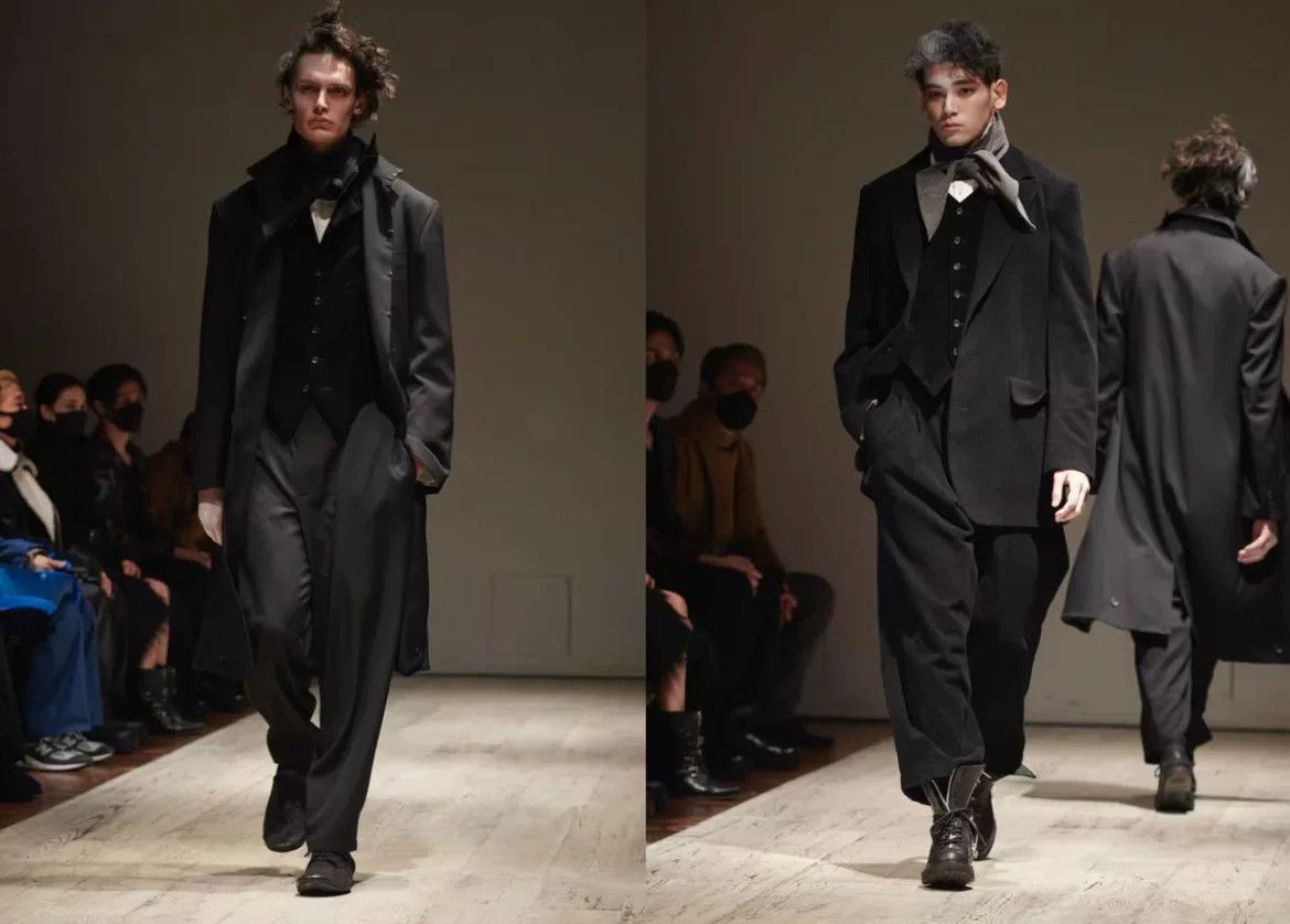 Yohji Yamamoto Yohji Yamamoto Black Tailcoat Coat Size US M / EU 48-50 / 2 - 7 Thumbnail