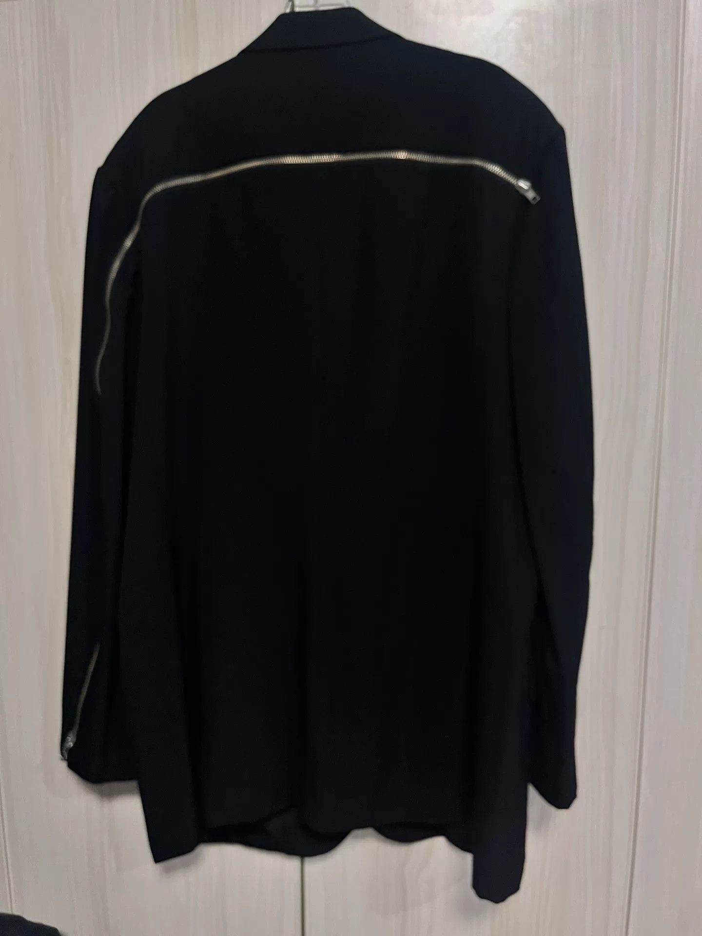 Yohji Yamamoto Yohji Yamamoto Zip Back Suit Jacket Size US XL / EU 56 / 4 - 3 Thumbnail