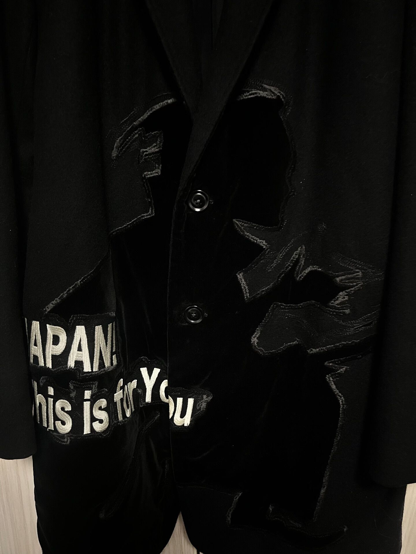 Yohji Yamamoto Yohji Yamamoto Velvet Samurai Suit Size US L / EU 52-54 / 3 - 2 Thumbnail