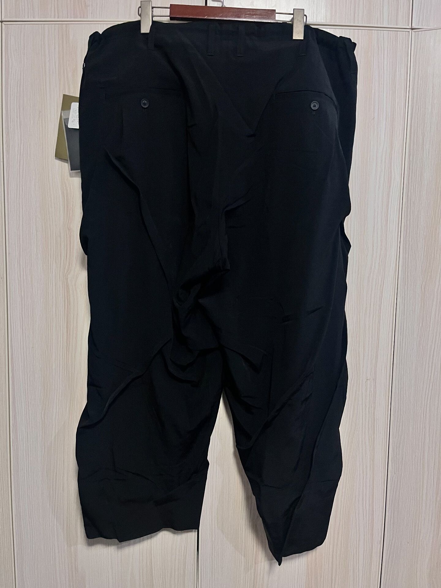 Yohji Yamamoto Yohji Yamamoto Irregular Pleated Pants Size US 28 / EU 44 - 2 Thumbnail