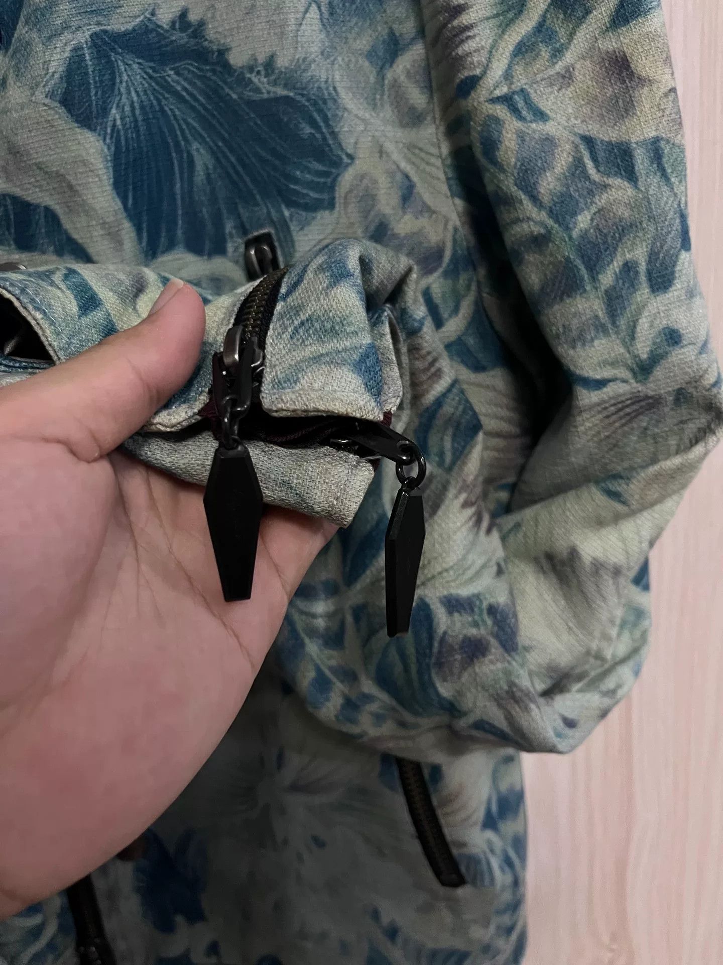 Yohji Yamamoto Yohji Yamamoto Floral Motorcycle Jacket Size US M / EU 48-50 / 2 - 4 Thumbnail