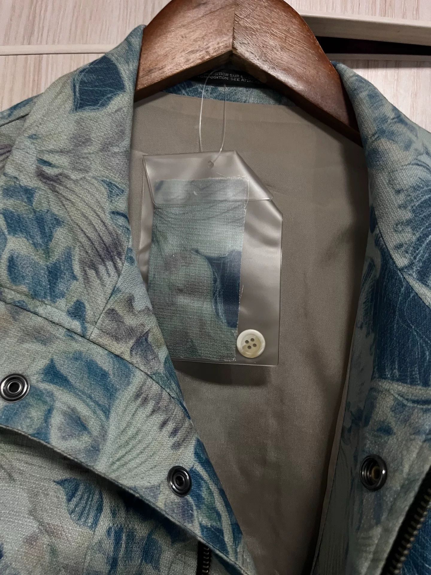 Yohji Yamamoto Yohji Yamamoto Floral Motorcycle Jacket Size US M / EU 48-50 / 2 - 5 Thumbnail
