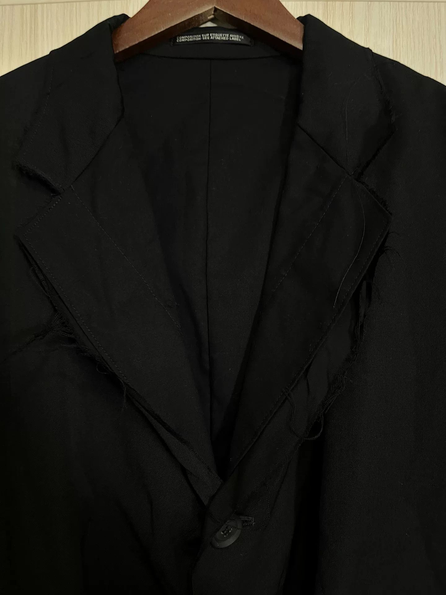 Yohji Yamamoto Yohji Yamamoto Three-Layer Suit Jacket Size US M / EU 48-50 / 2 - 3 Thumbnail