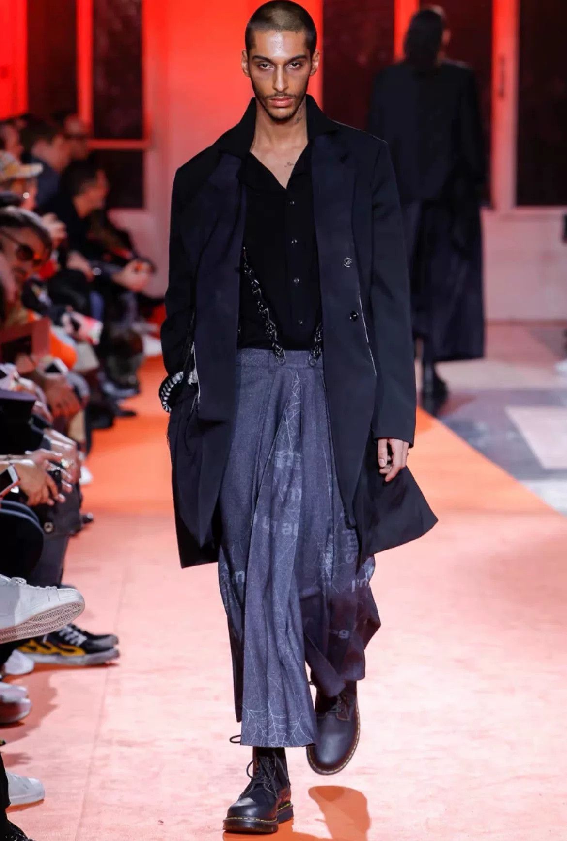 Yohji Yamamoto Yohji Yamamoto 18aw Spider Web Design Size US L / EU 52-54 / 3 - 7 Thumbnail