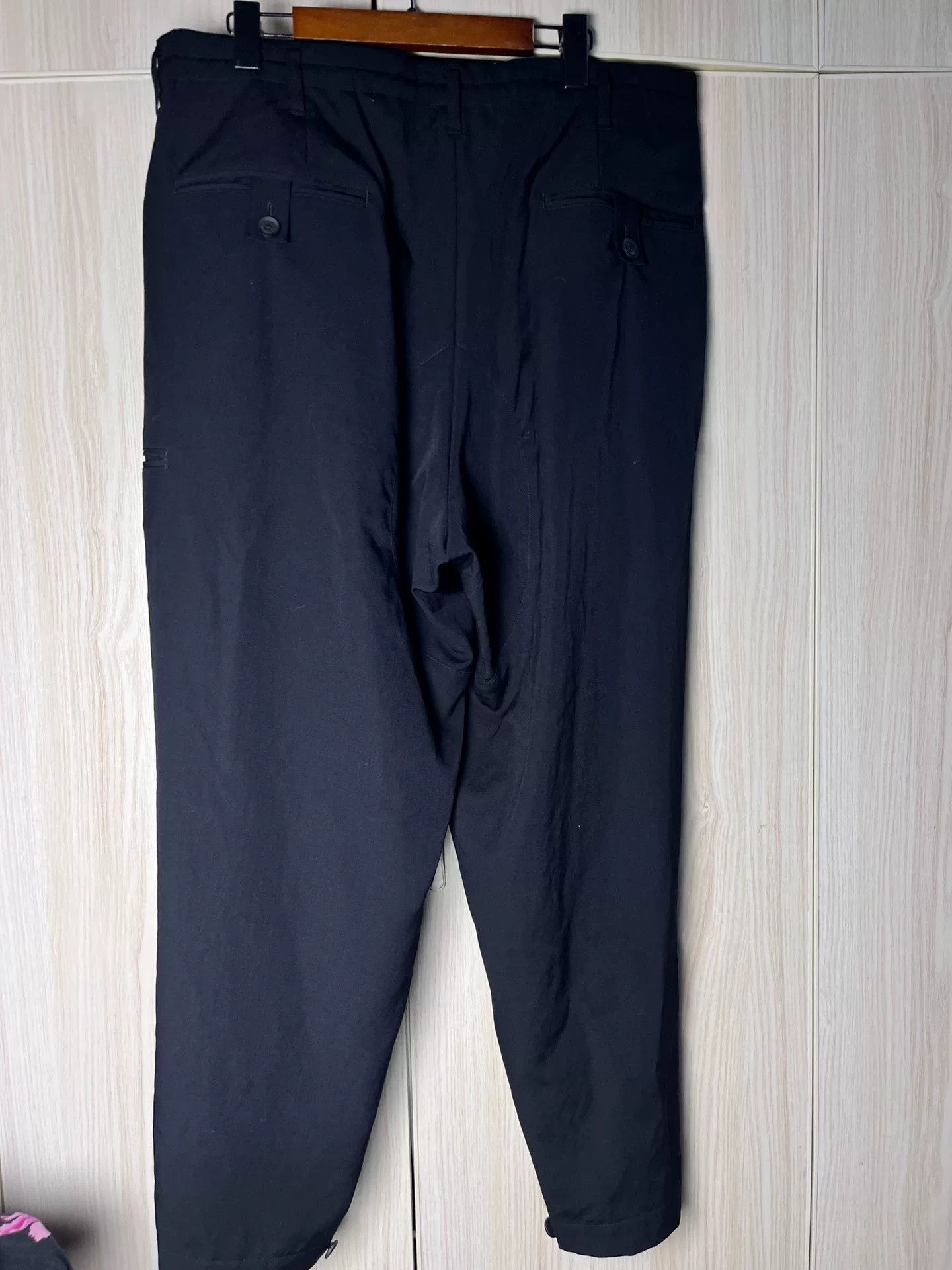 Yohji Yamamoto Yohji Yamamoto Stylish Black Pants Size US 28 / EU 44 - 2 Thumbnail
