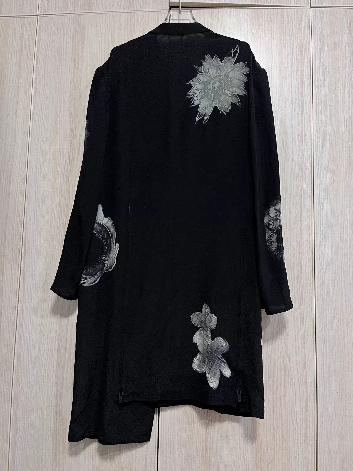 Yohji Yamamoto Yohji Yamamoto Silk Printed Jacket Size M / US 6-8 / IT 42-44 - 5 Thumbnail