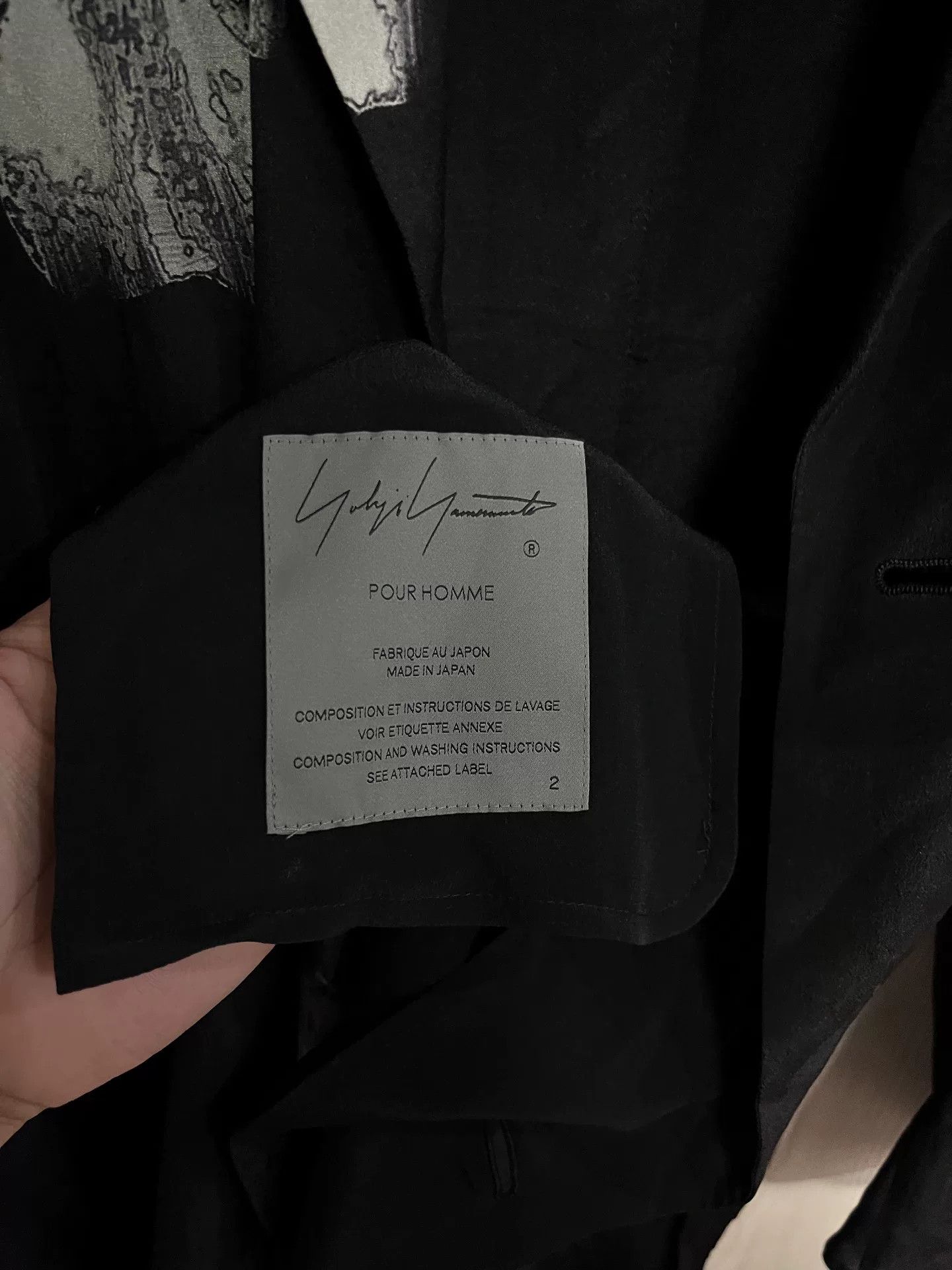Yohji Yamamoto Yohji Yamamoto Silk Printed Jacket Size M / US 6-8 / IT 42-44 - 7 Thumbnail