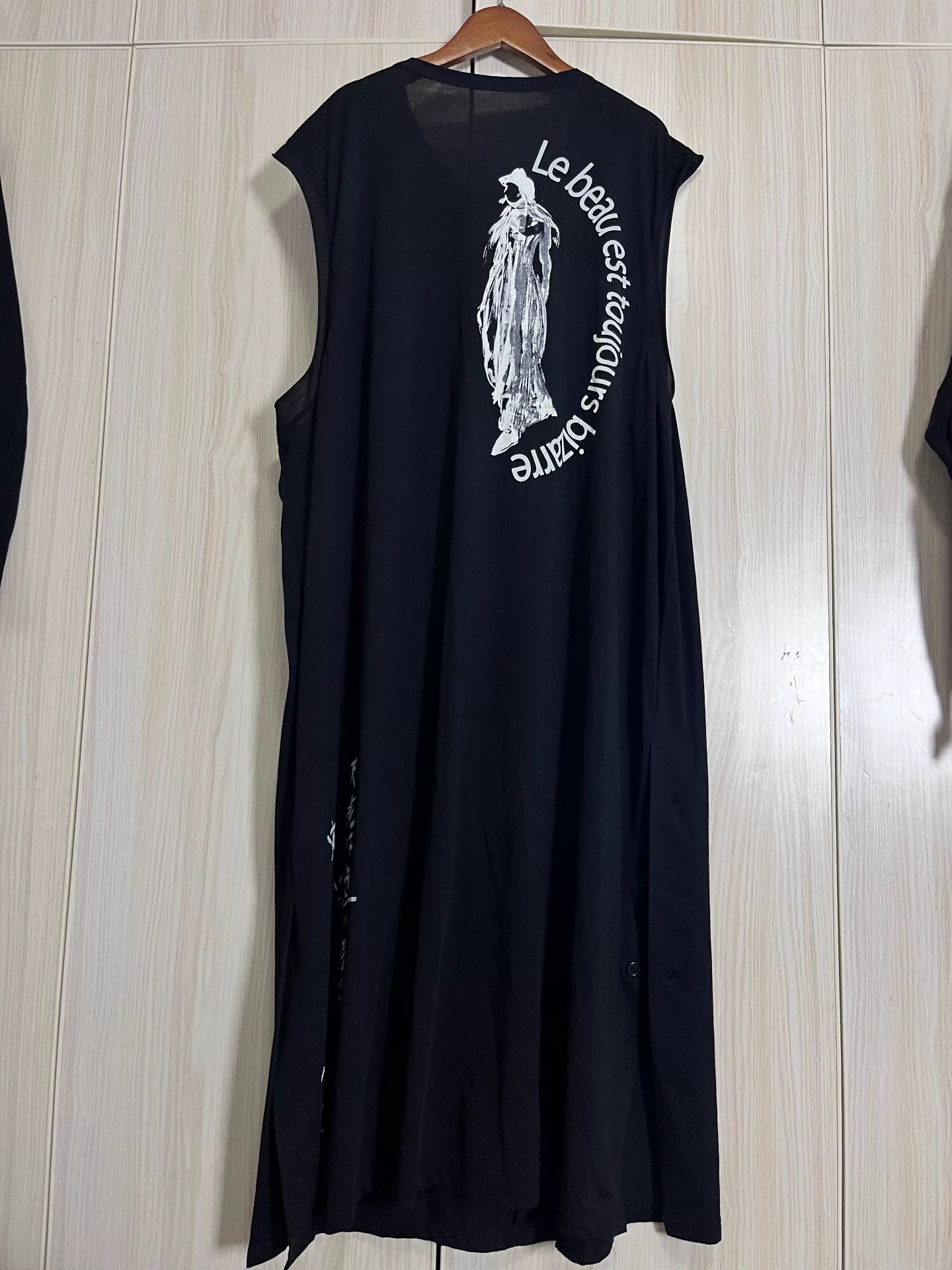 Yohji Yamamoto Yohji Yamamoto Print Sleeveless Shirt Size L / US 10 / IT 46 - 2 Thumbnail