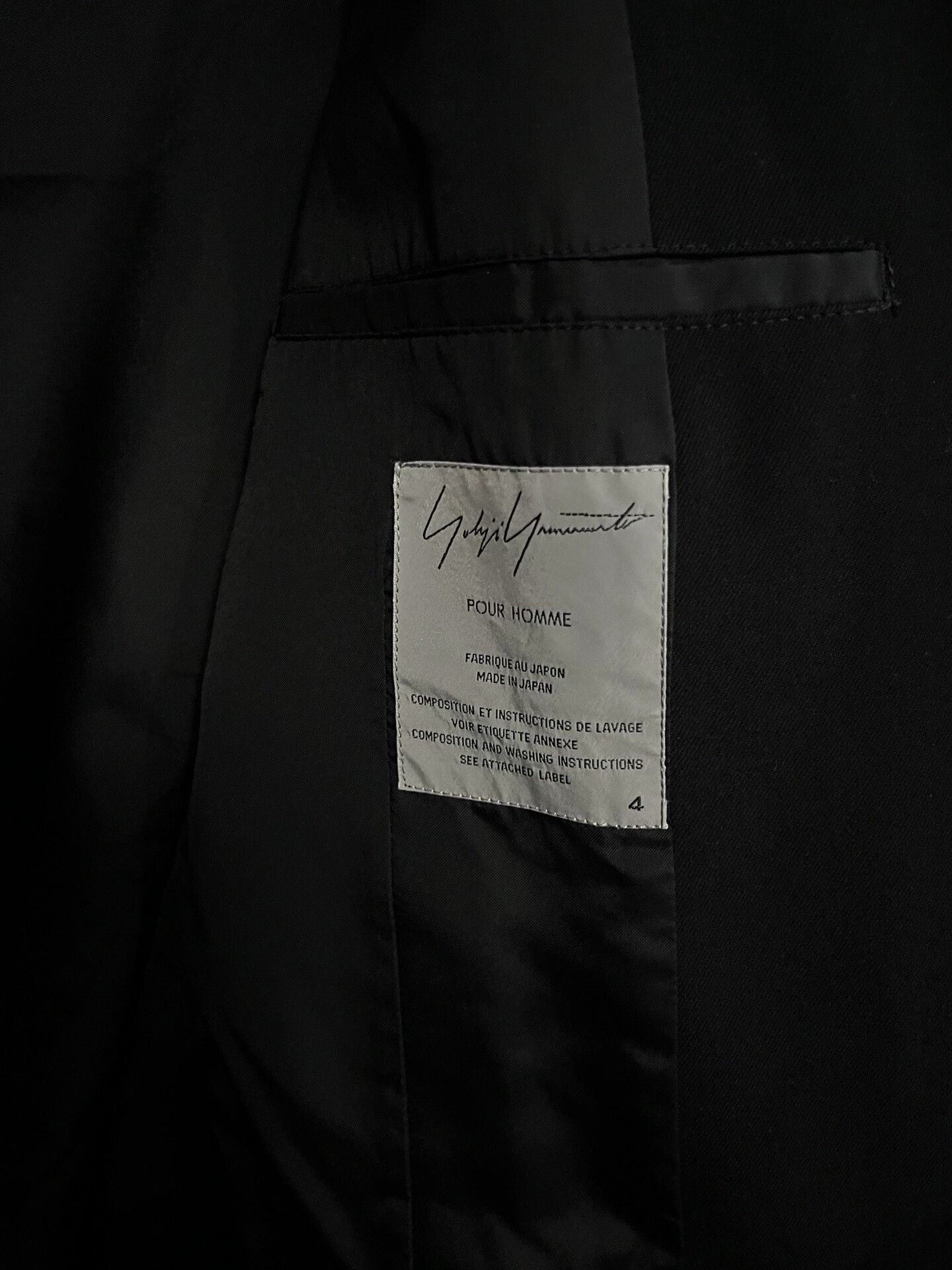 Yohji Yamamoto Yohji Yamamoto 04AW Zip Jacket Size US M / EU 48-50 / 2 - 6 Thumbnail