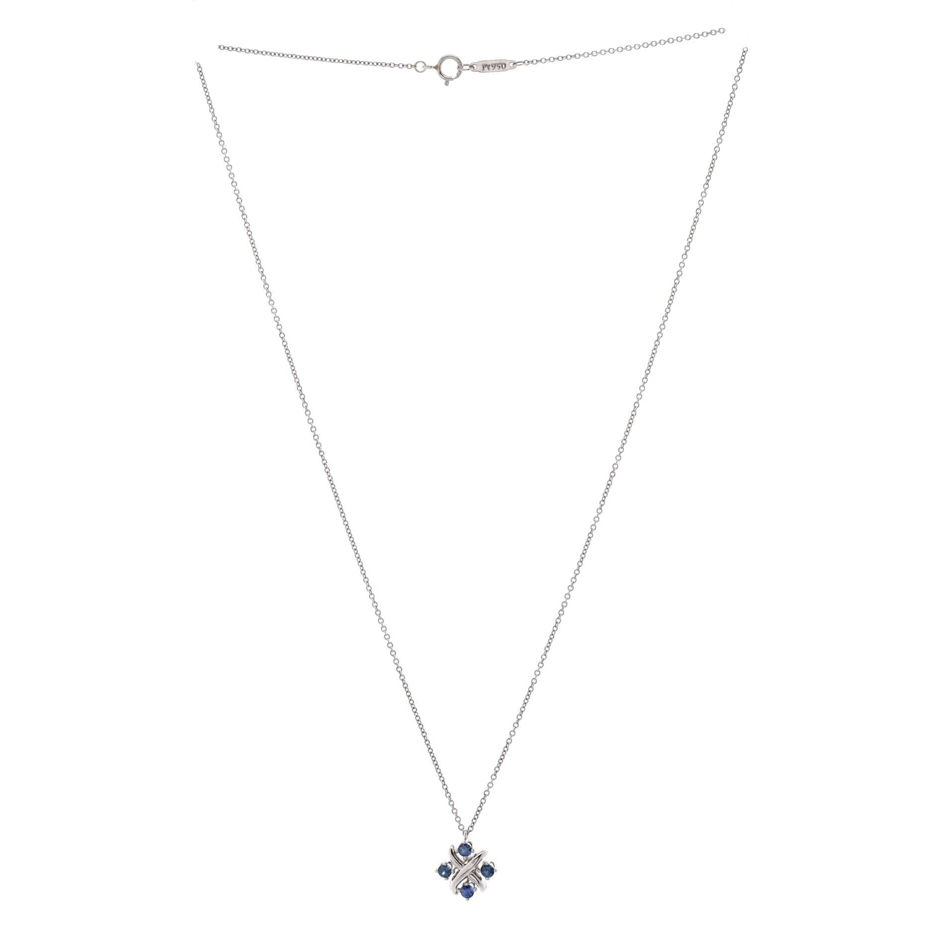 Tiffany & Co. Schlumberger Lynn Pendant Necklace Size ONE SIZE - 2 Thumbnail