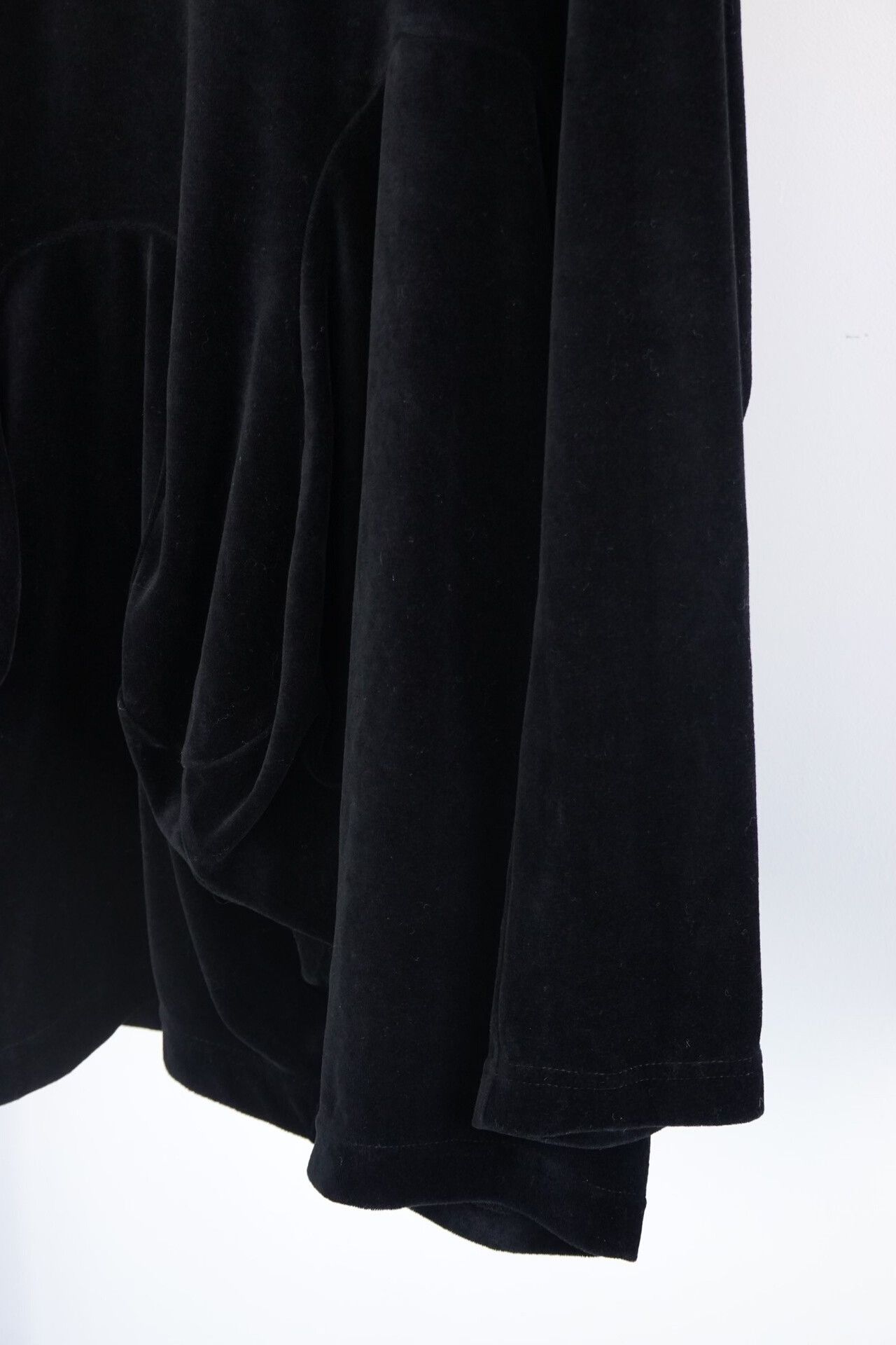 Comme des Garcons Black Velvet Volume Structure Top Size S / US 4 / IT 40 - 7 Thumbnail