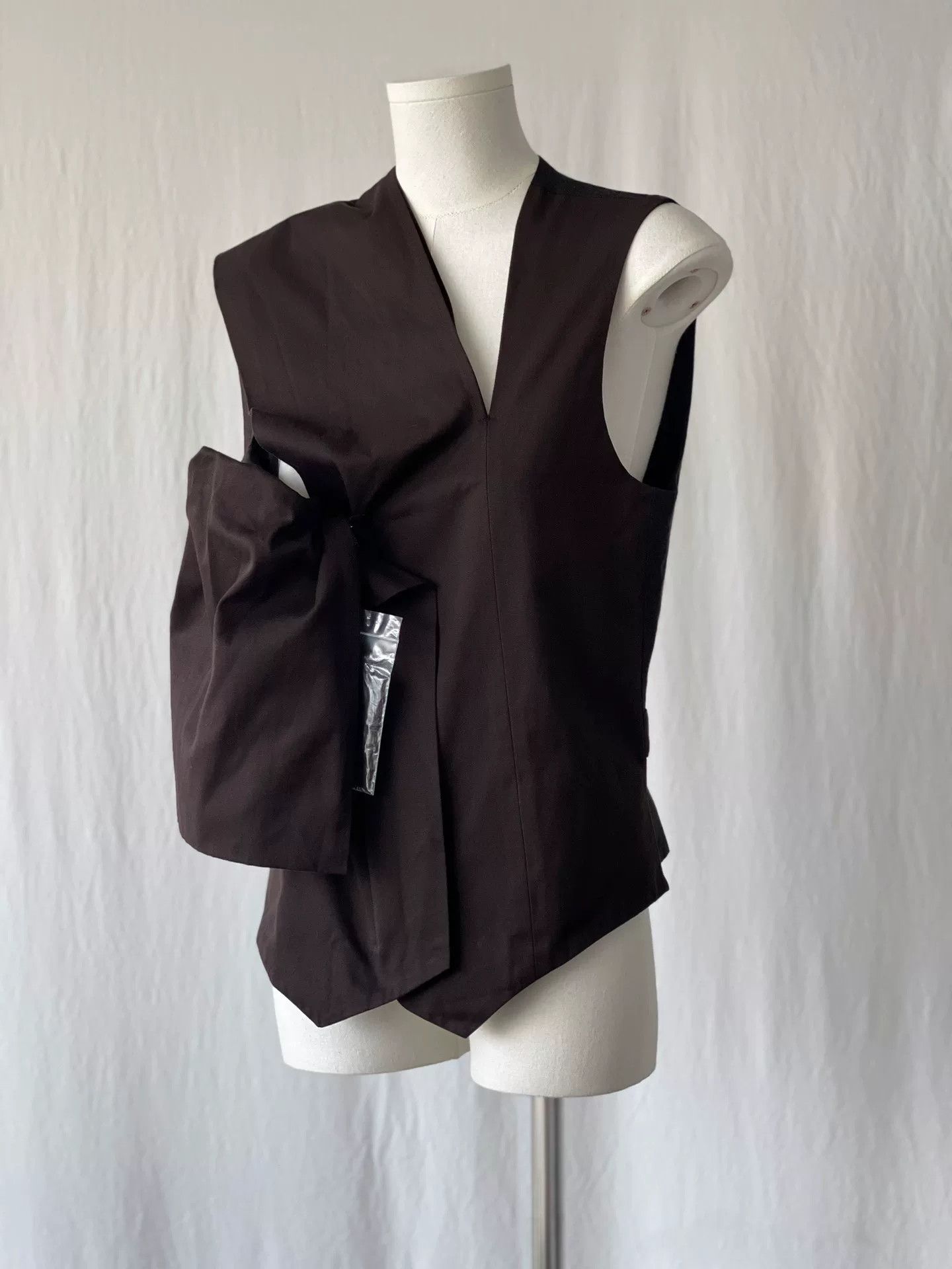 Y's Y's Yamamoto Versatile Vest in Black Size L / US 10 / IT 46 - 3 Thumbnail