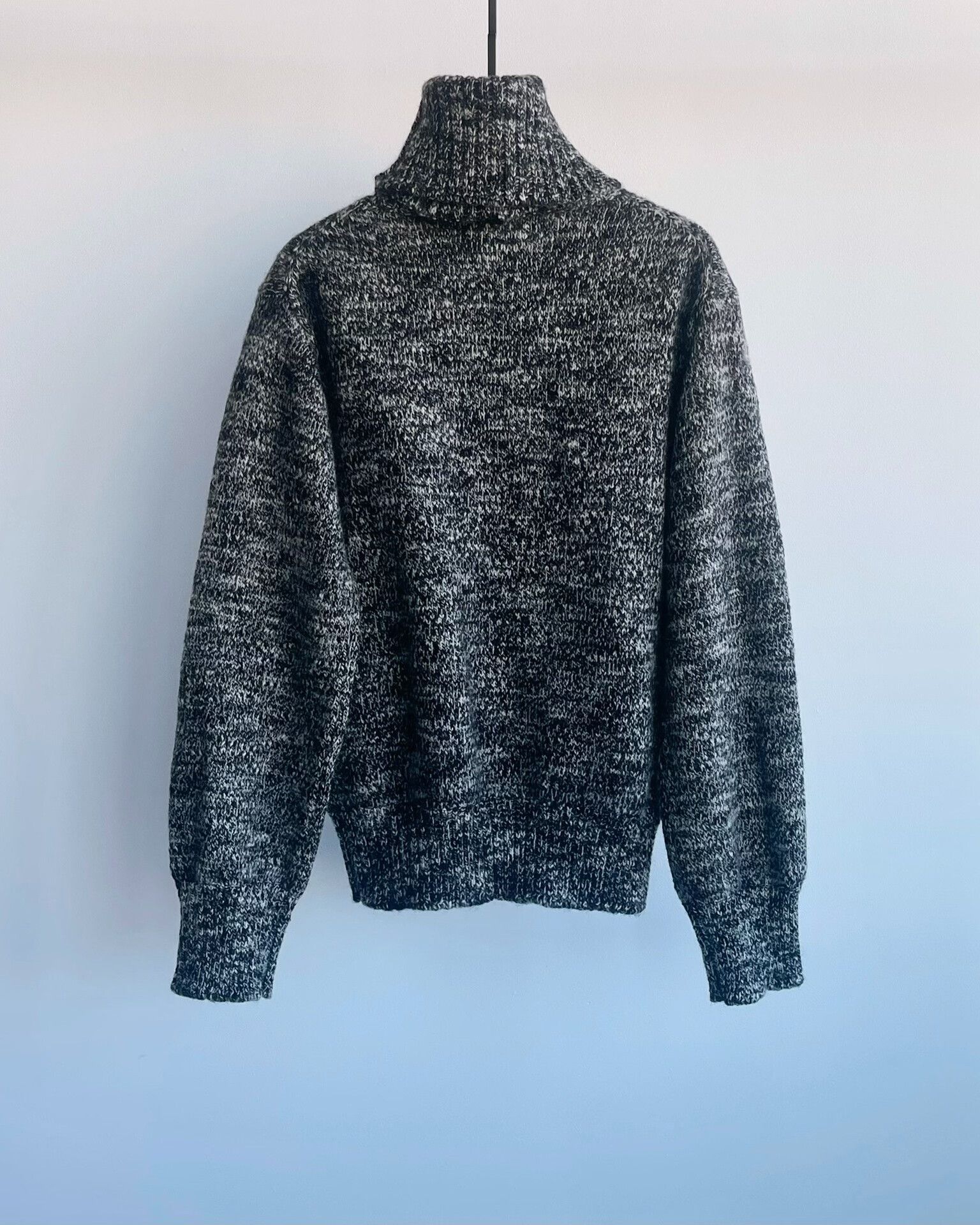 Yohji Yamamoto Yohji Yamamoto Knit Sweater with detachable collar Size L / US 10 / IT 46 - 6 Thumbnail
