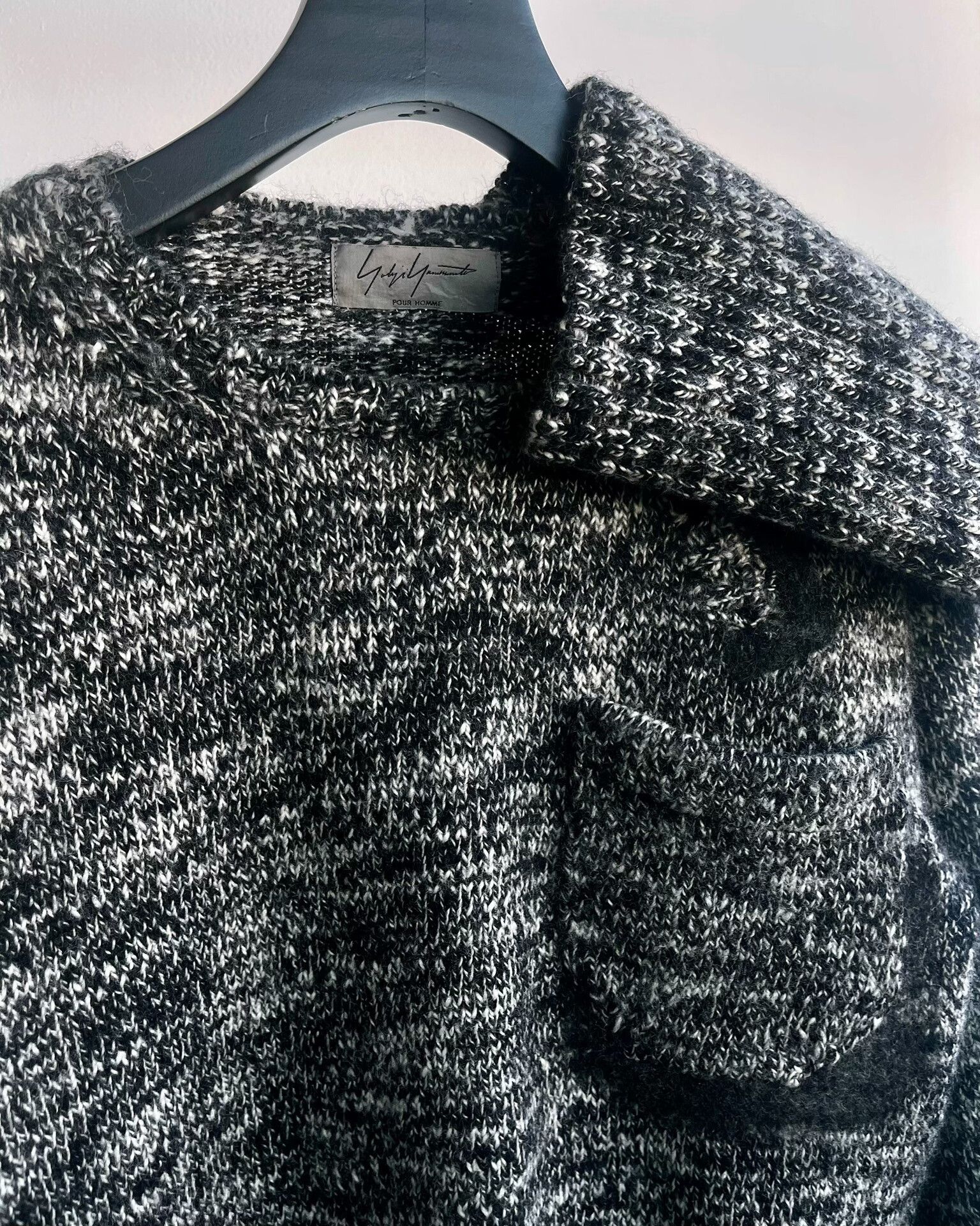 Yohji Yamamoto Yohji Yamamoto Knit Sweater with detachable collar Size L / US 10 / IT 46 - 3 Thumbnail