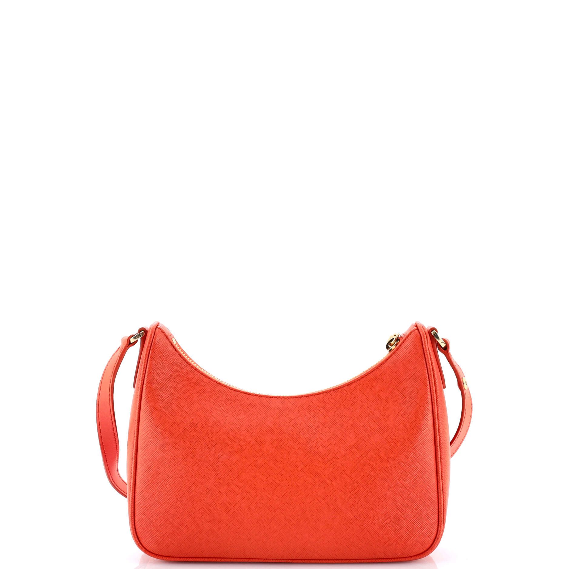 Prada Adjustable Handle Zip Hobo Size ONE SIZE - 3 Thumbnail